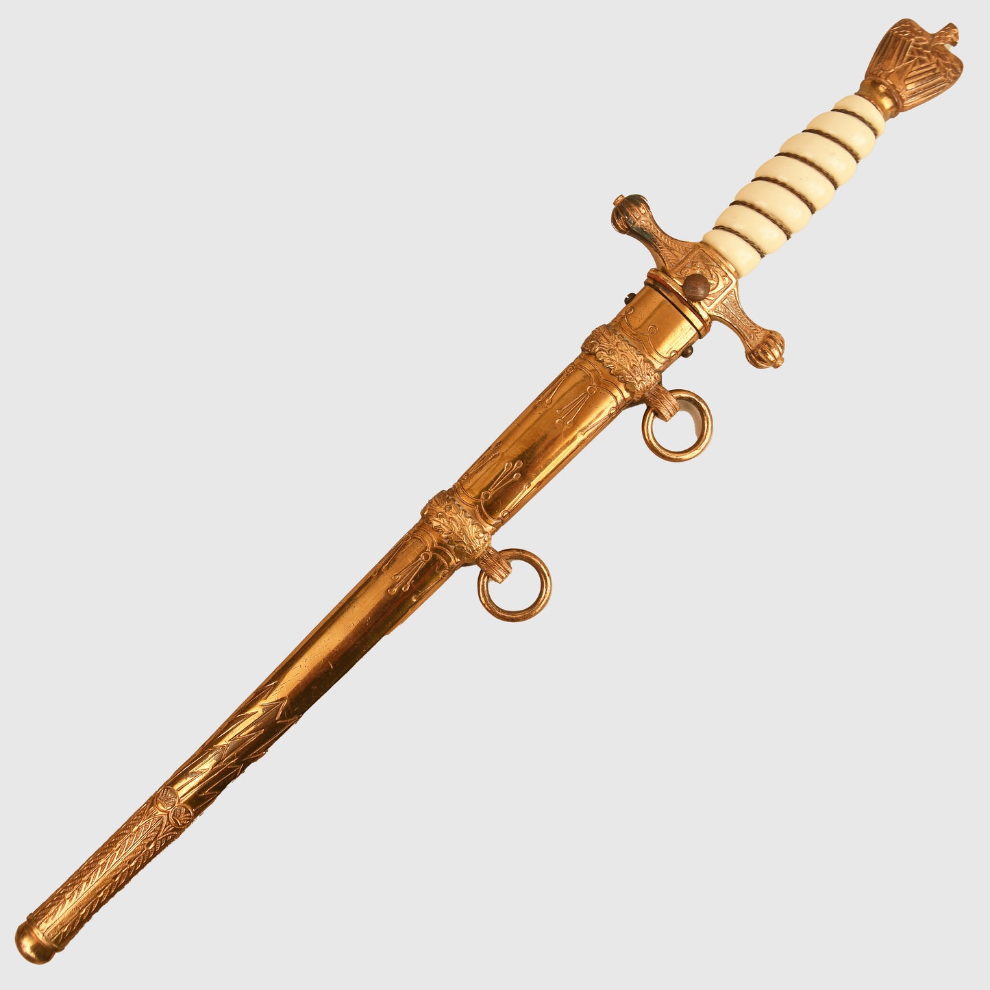 German WWII Naval Officer’s Display Piece with Straps