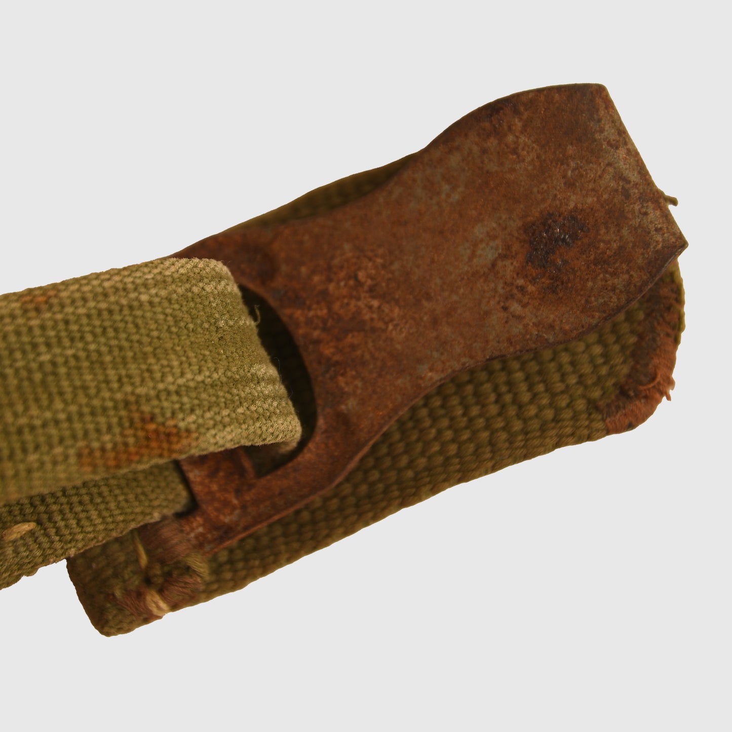German WWII Tropical Rare Early Green Y-Straps