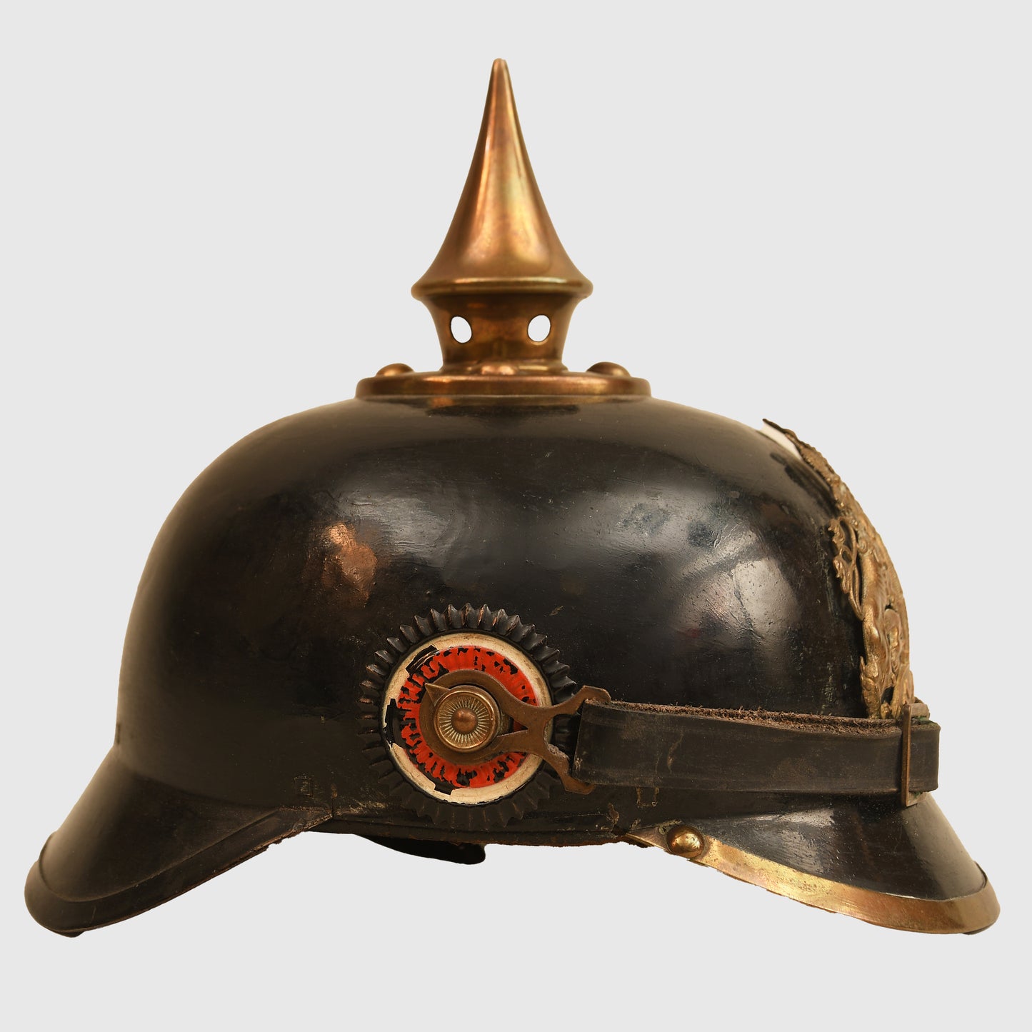 German WWI Fibre-Bodied Bavarian Enlisted Man’s Helmet