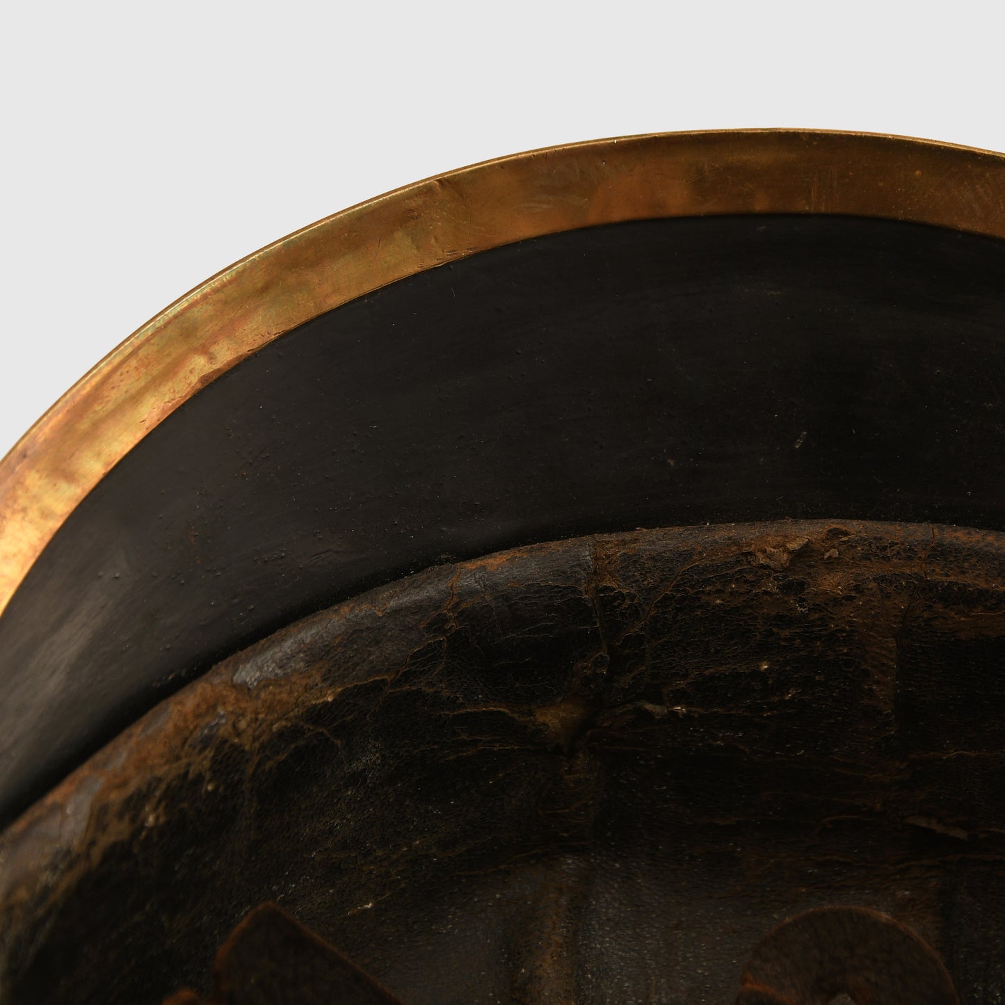 German WWI Fibre-Bodied Bavarian Enlisted Man’s Helmet