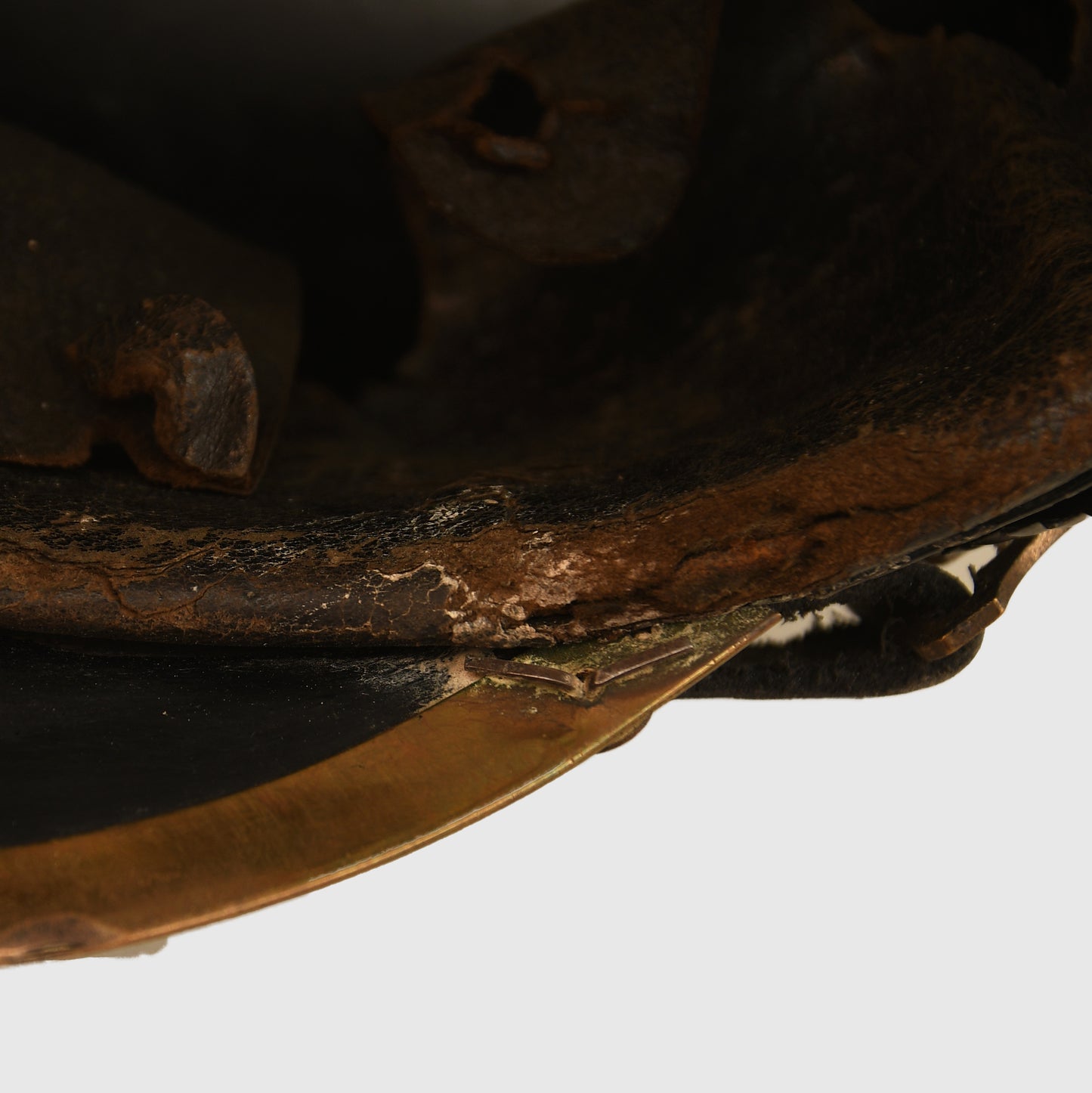 German WWI Fibre-Bodied Bavarian Enlisted Man’s Helmet