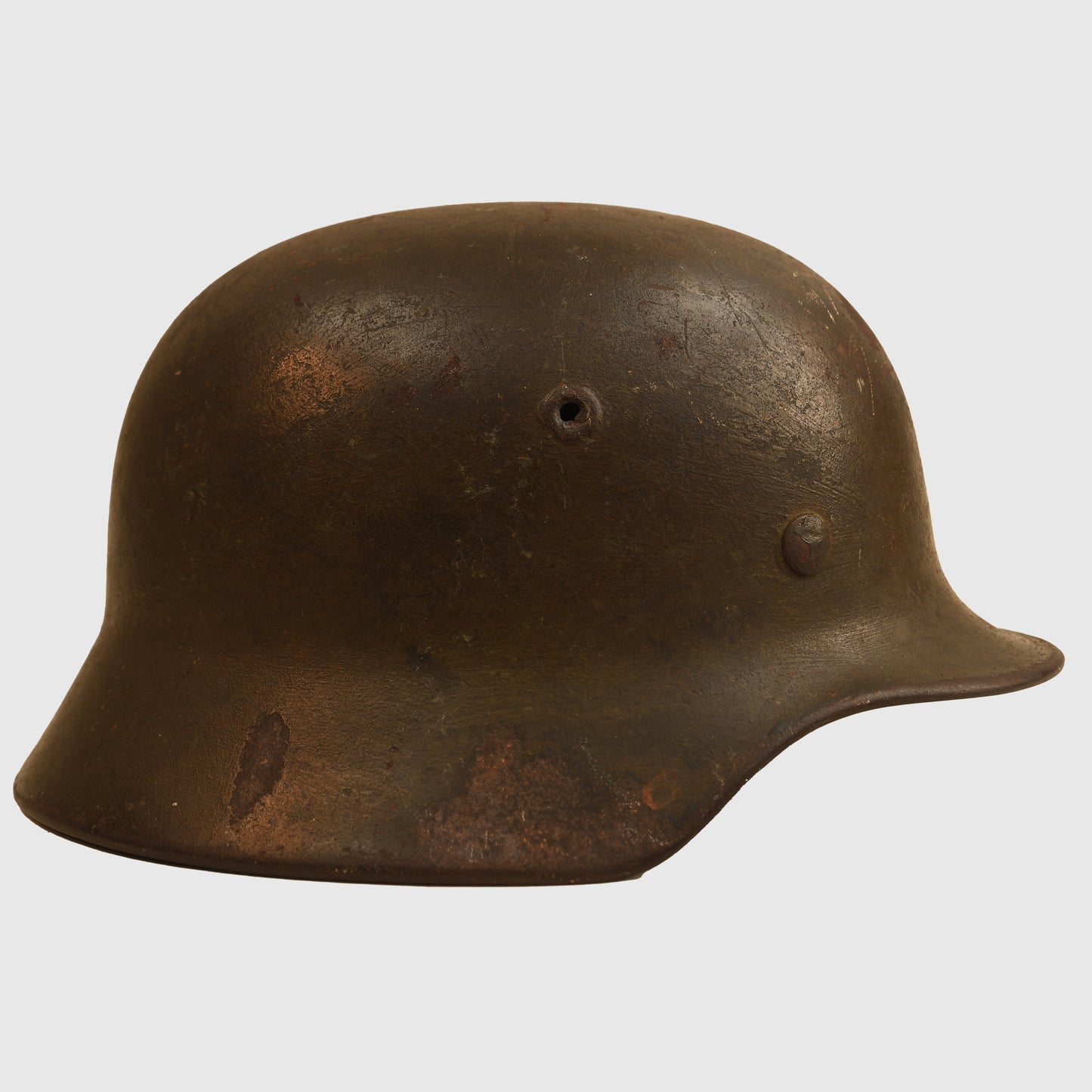 German WWII Subdued Camouflage Single Decal M40 Combat Helmet