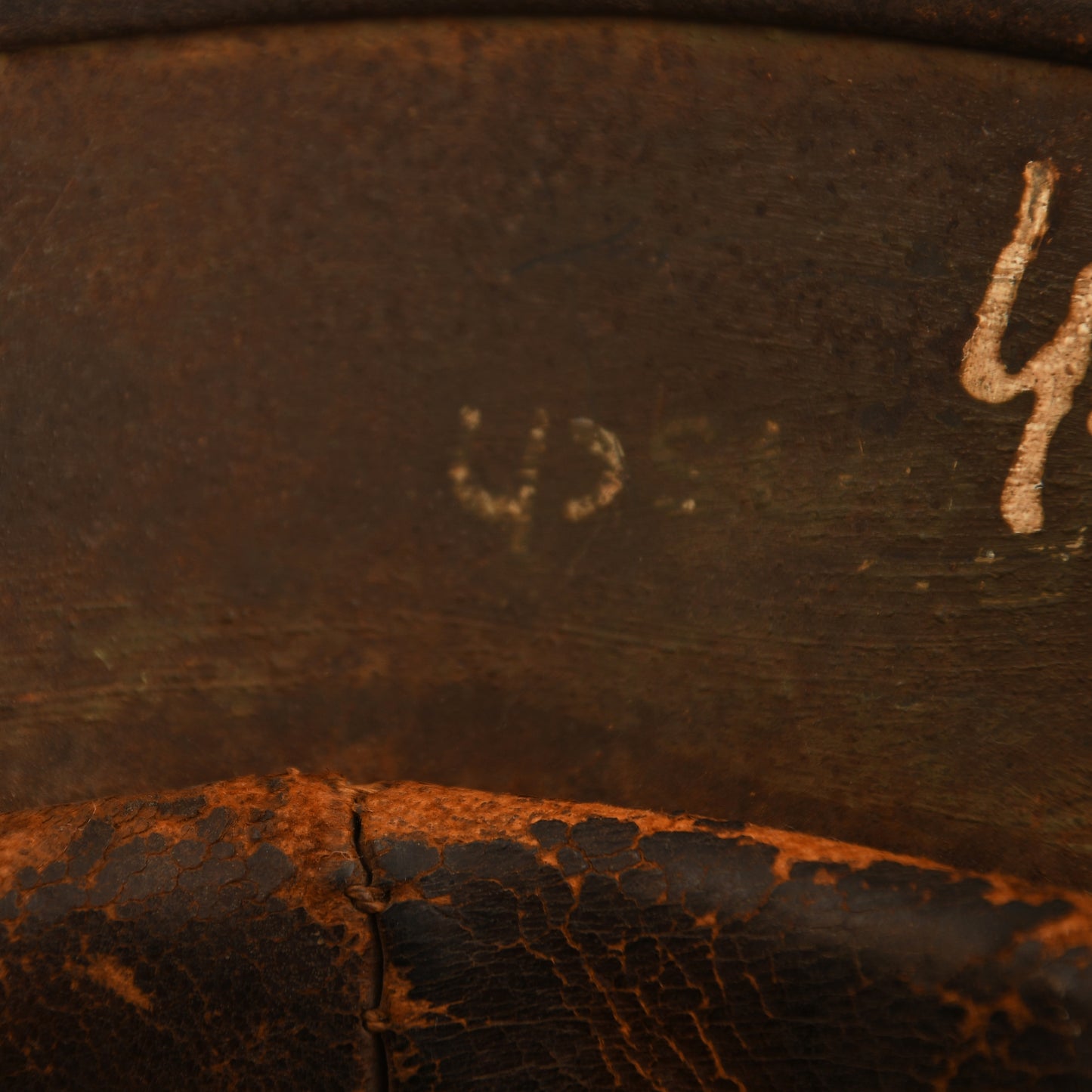 German WWII Subdued Camouflage Single Decal M40 Combat Helmet