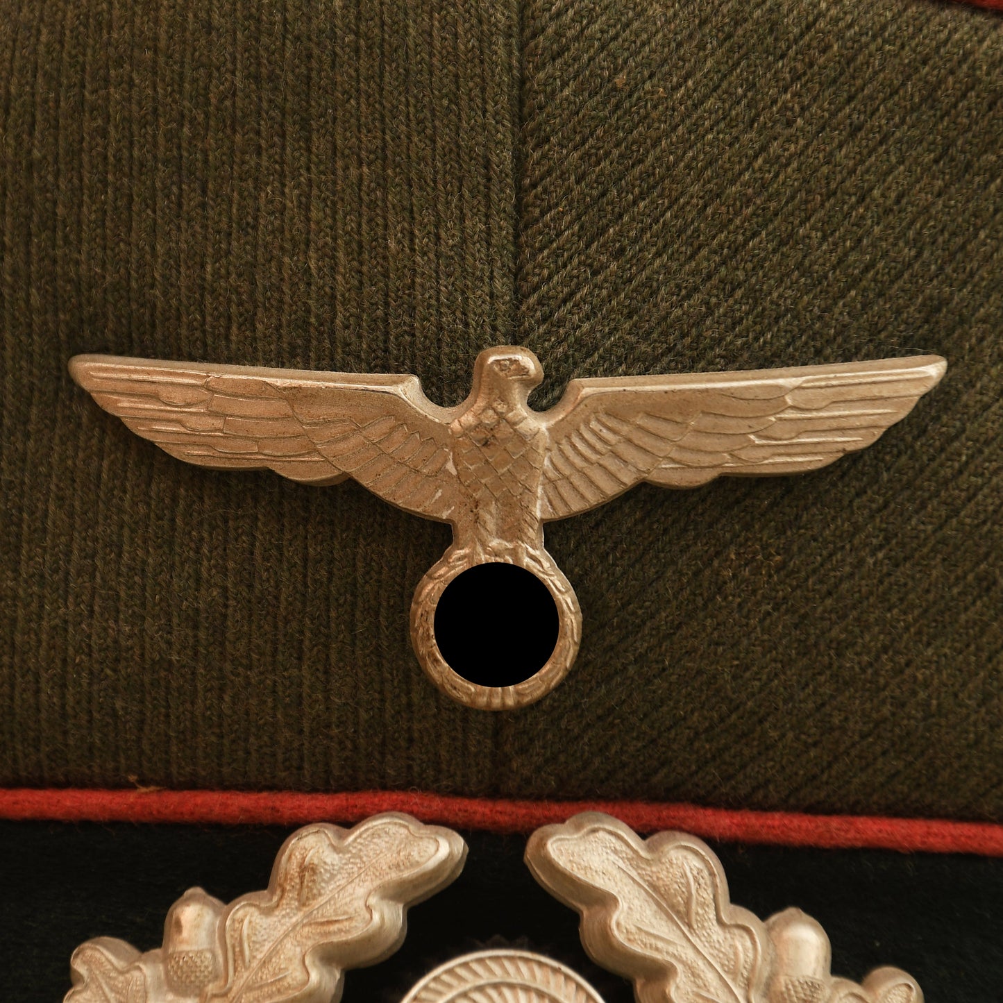 German WWII Army Panzer Man’s or NCO Visor Cap