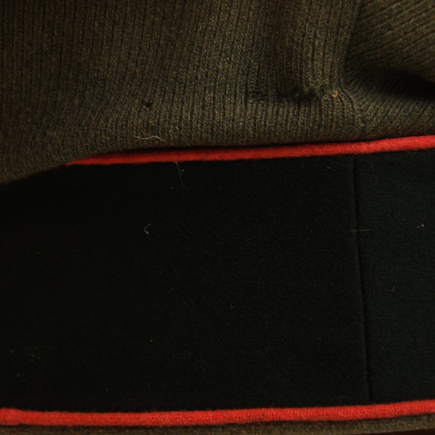 German WWII Army Panzer Man’s or NCO Visor Cap