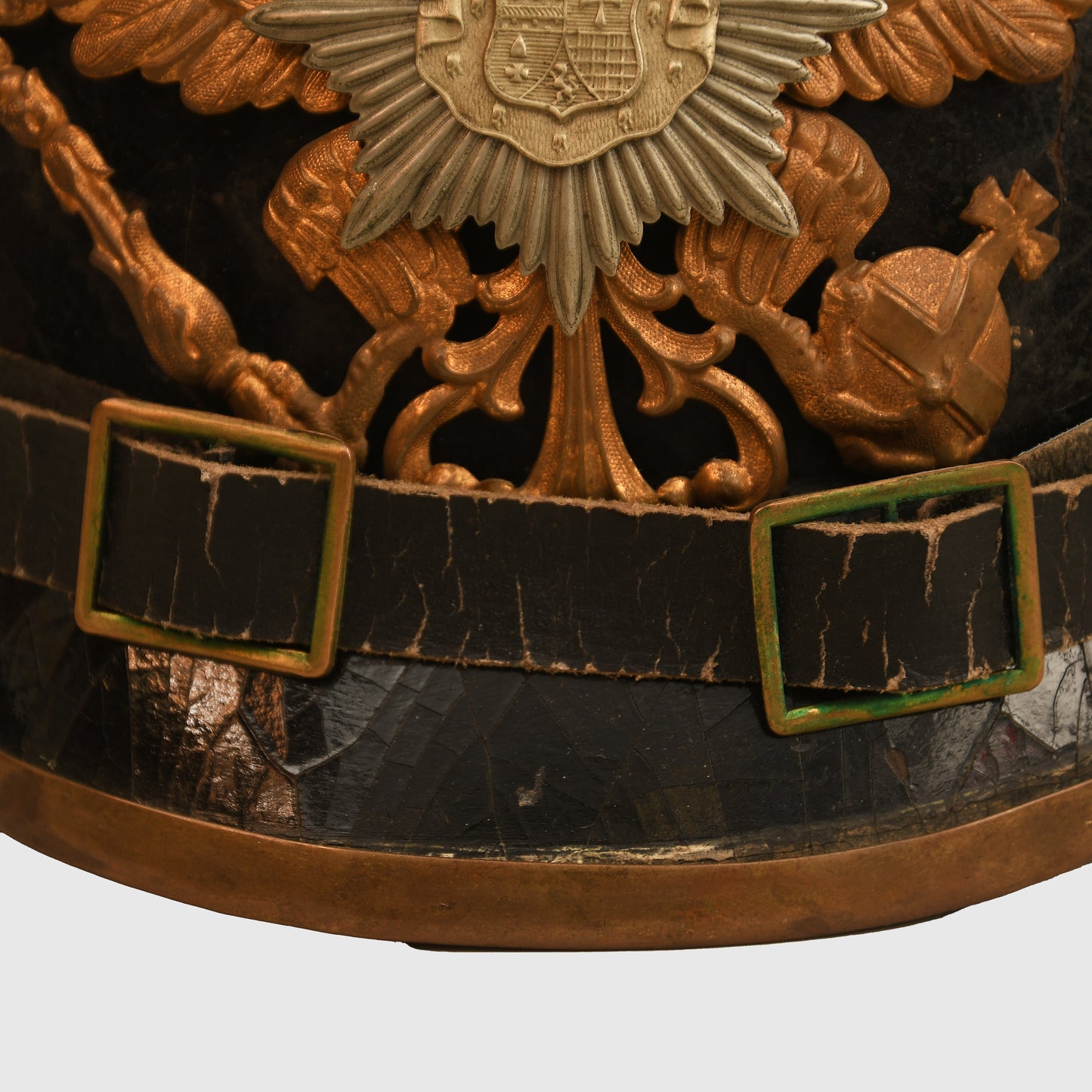 German WWI Oldenburg Infantry Regiment Enlisted Man’s Pickelhaube