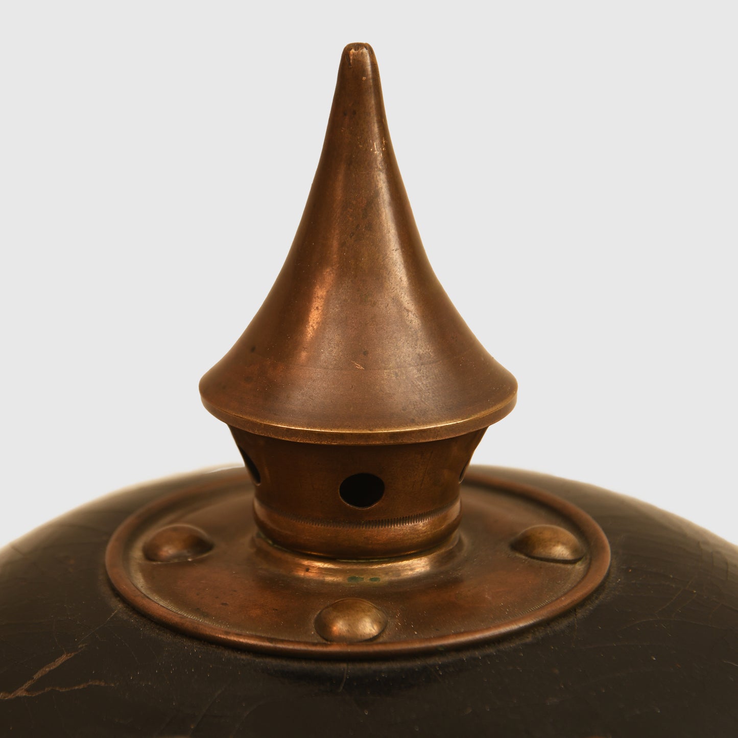 German WWI Oldenburg Infantry Regiment Enlisted Man’s Pickelhaube