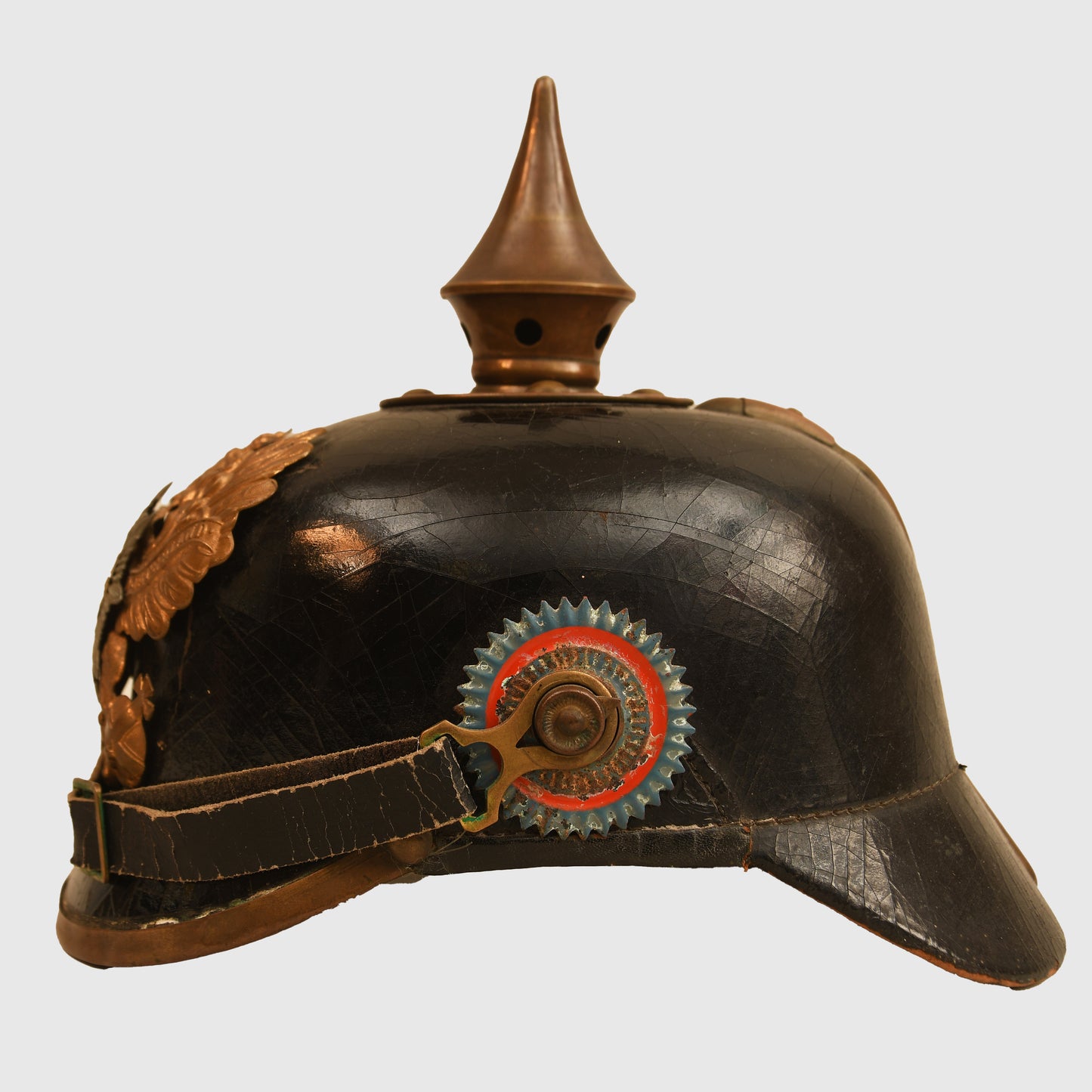 German WWI Oldenburg Infantry Regiment Enlisted Man’s Pickelhaube