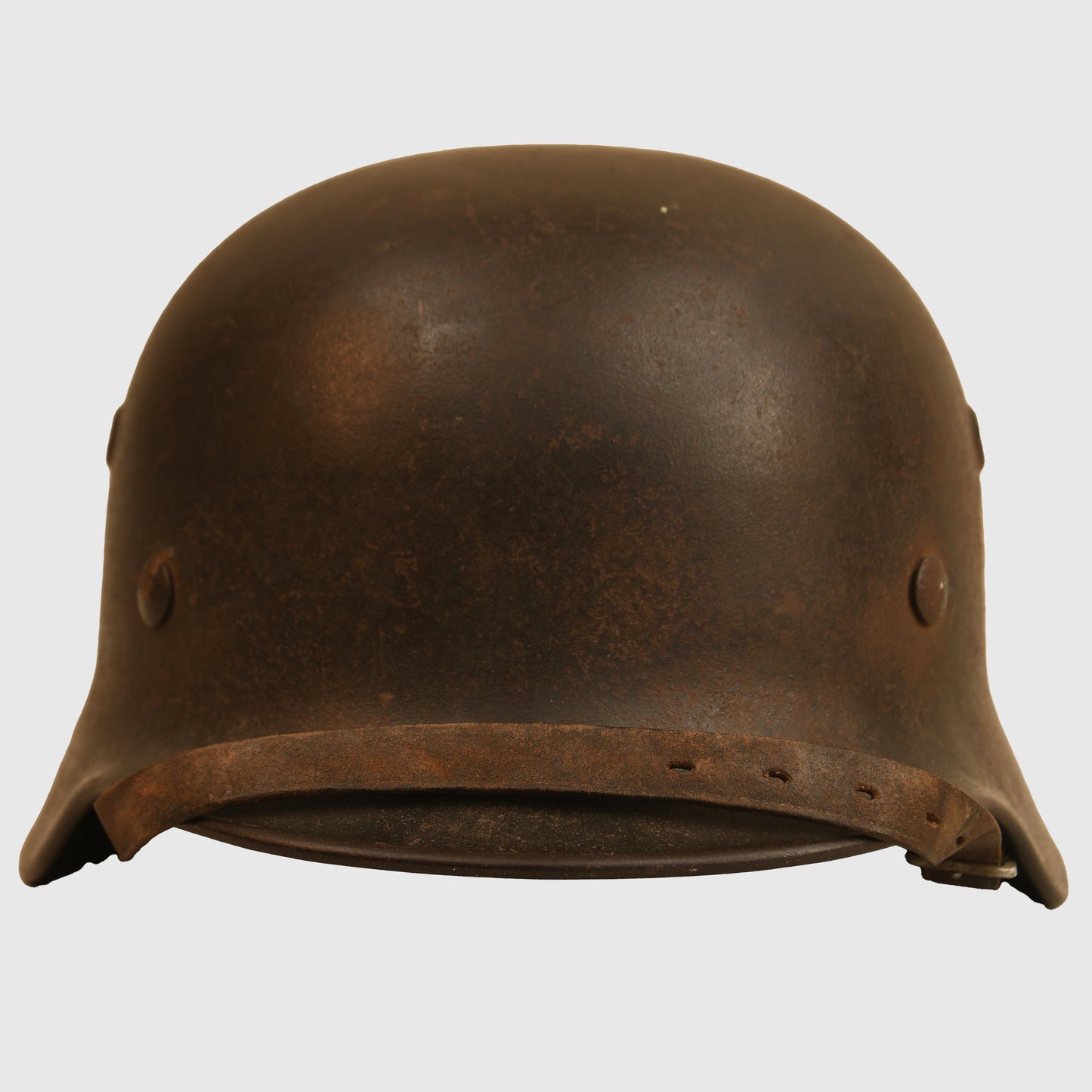 German WWII M40 Single Decal Combat Helmet