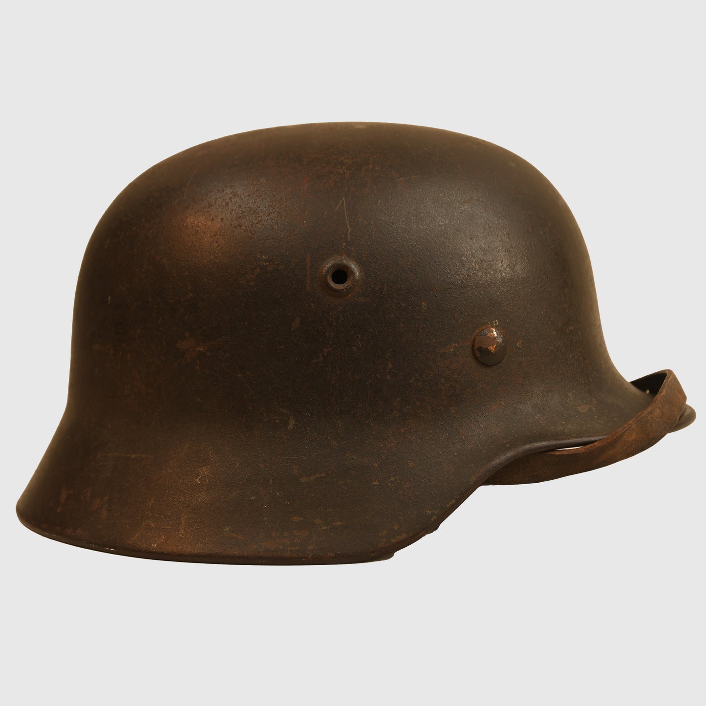German WWII M40 Single Decal Combat Helmet