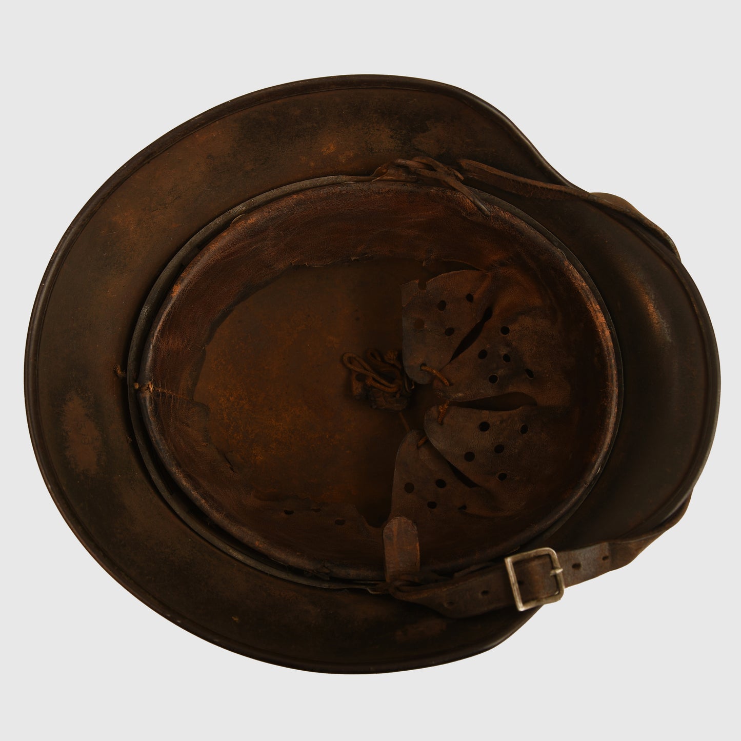 German WWII M40 Single Decal Combat Helmet
