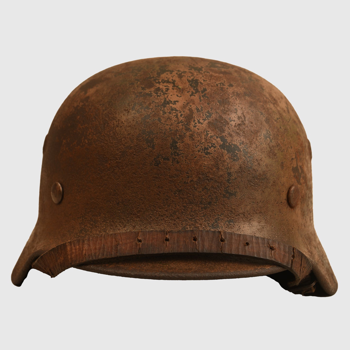 German WWII Normandy Camouflage M40 Combat Helmet
