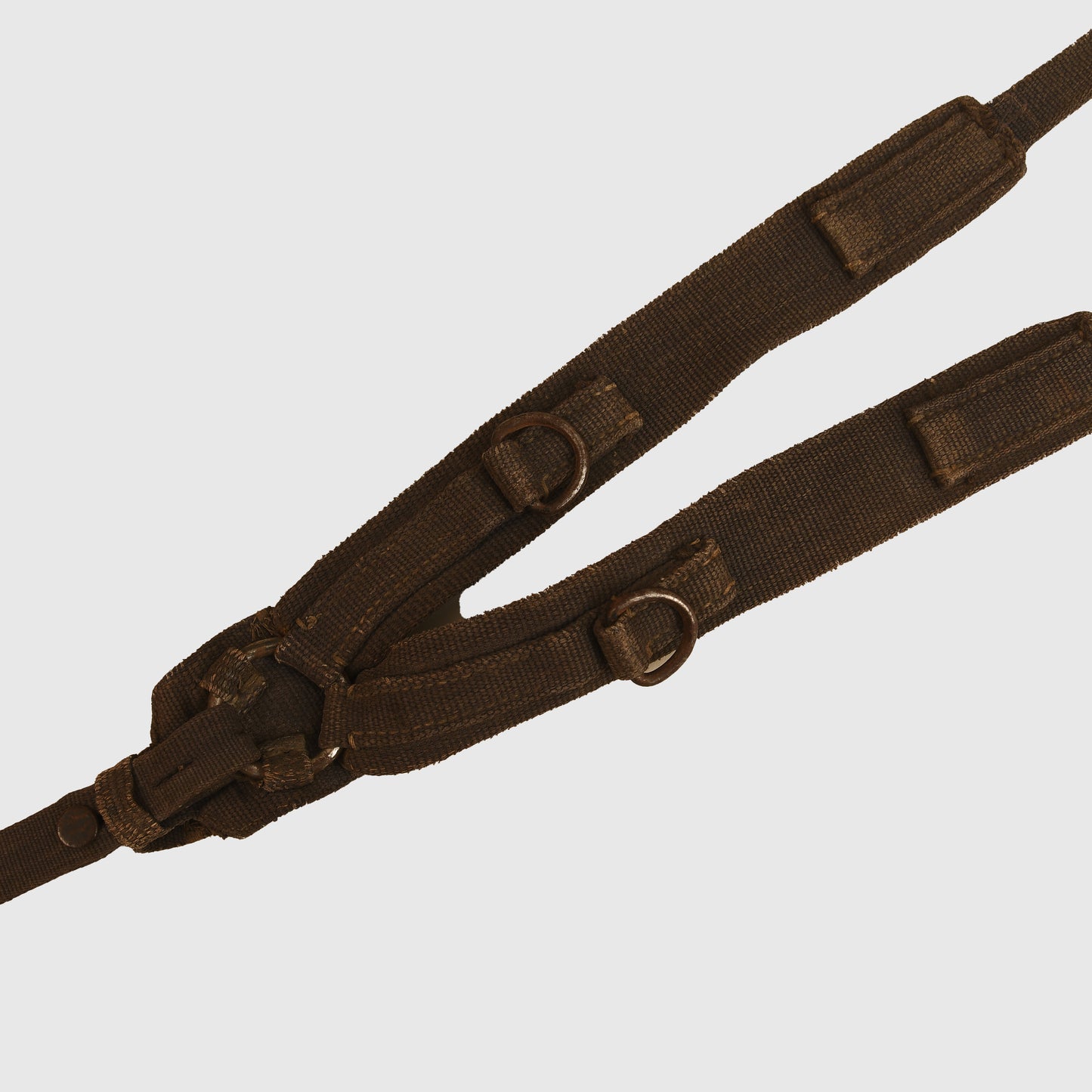 German WWII Luftwaffe Blue Web Y-Strap Set