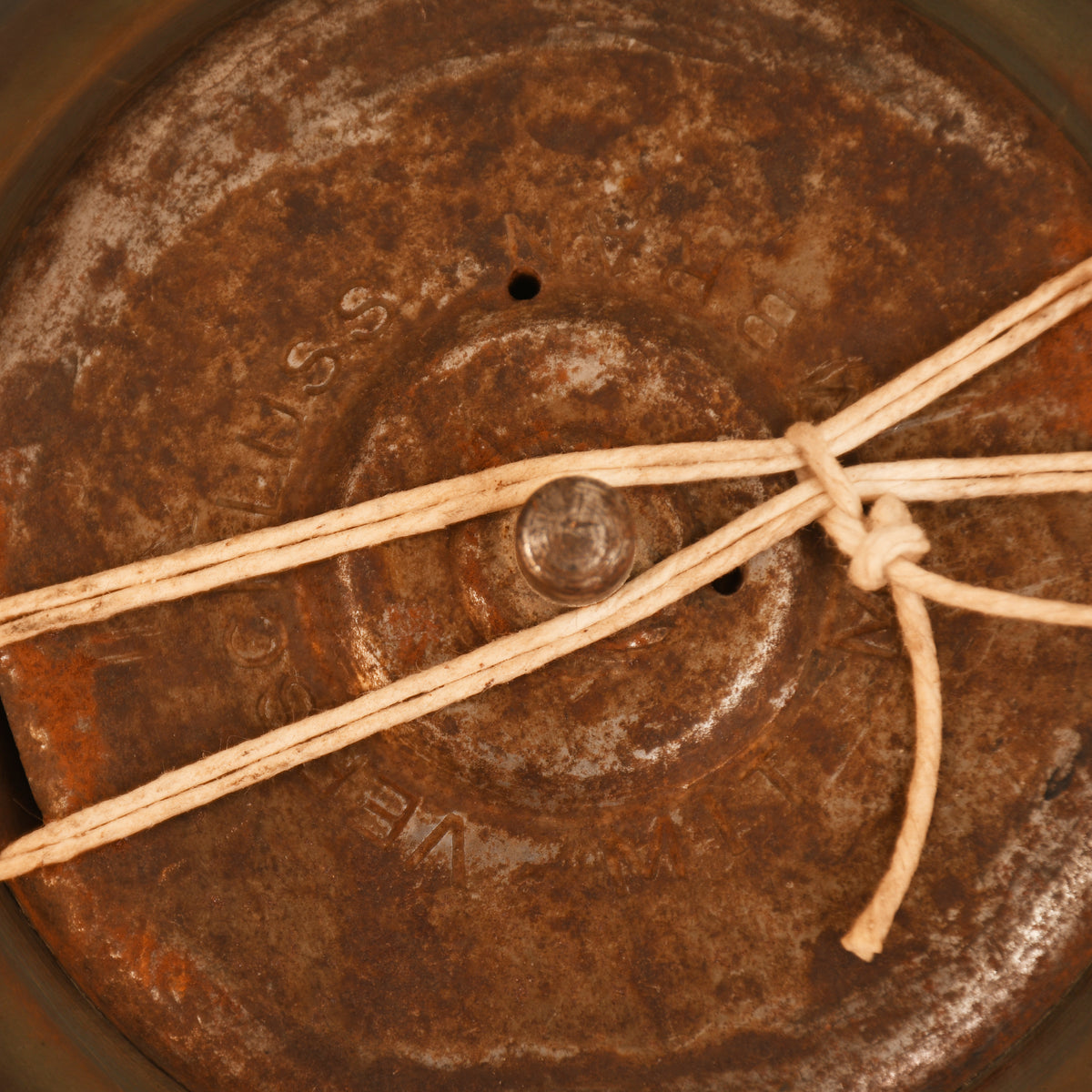 GERMAN WWII FUEL FILLER CAP FOR A KUBELWAGON OR SCHWIMMWAGON