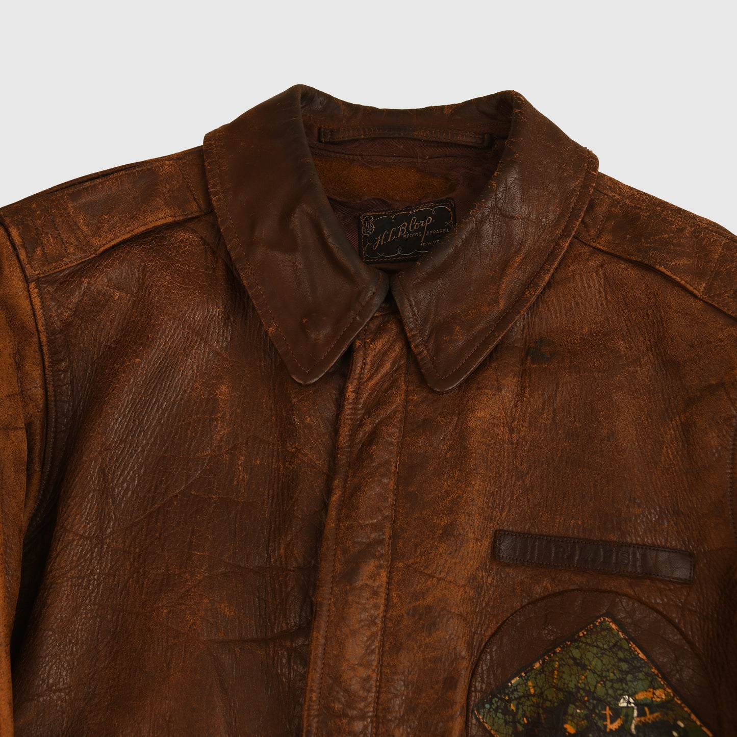 US WWII A2 Leather Flight Jacket