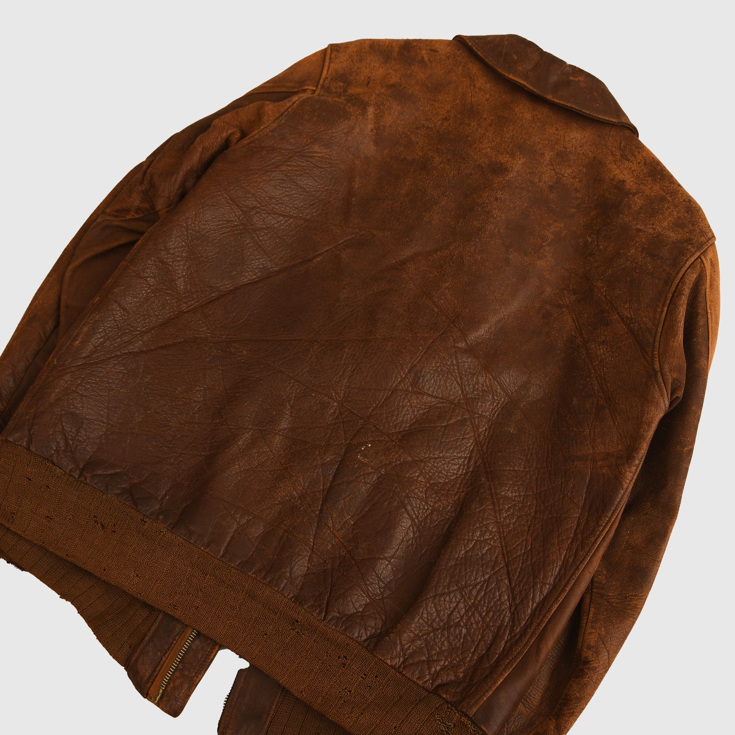 US WWII A2 Leather Flight Jacket