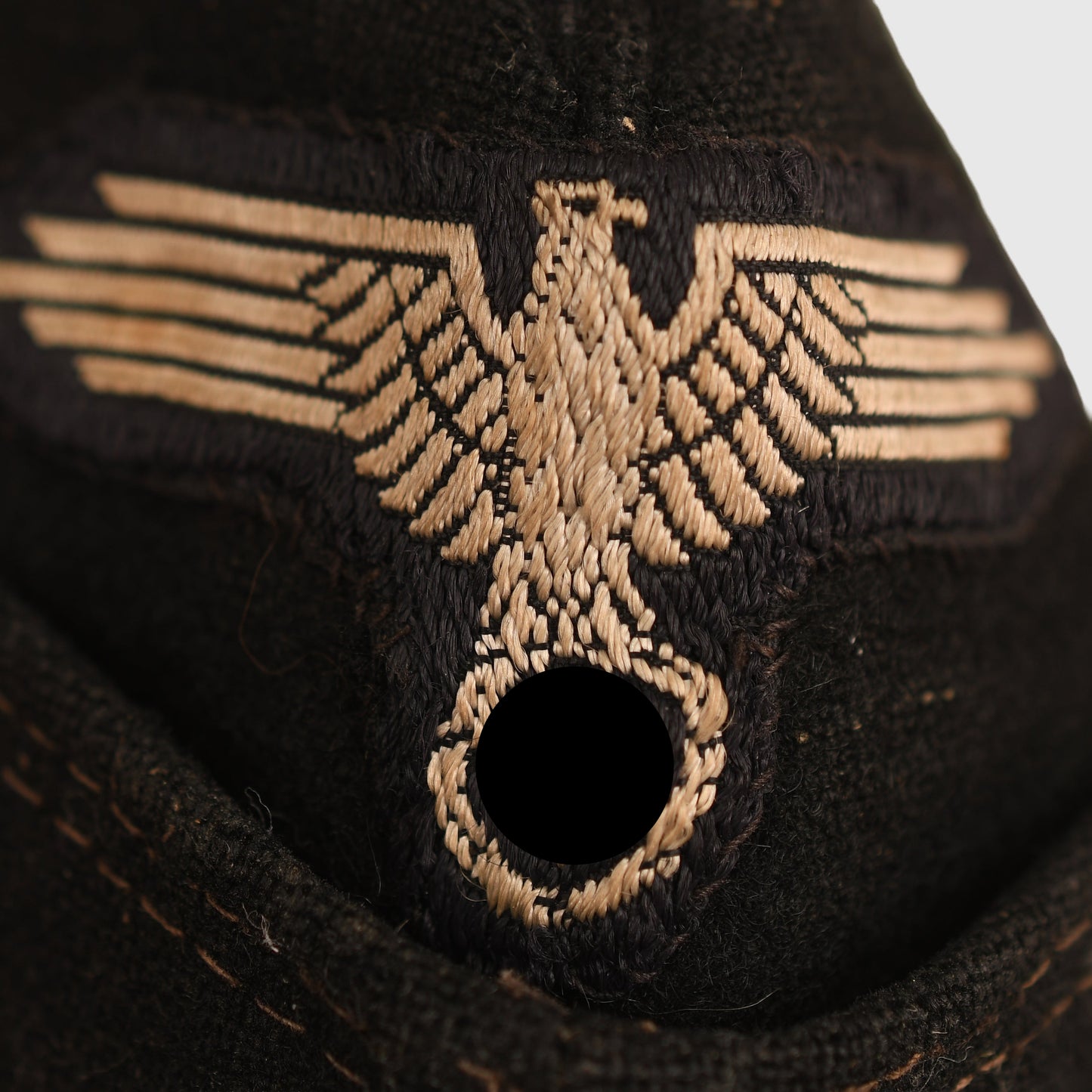 GERMAN WWII WAFFEN SS PANZER OVERSEAS CAP