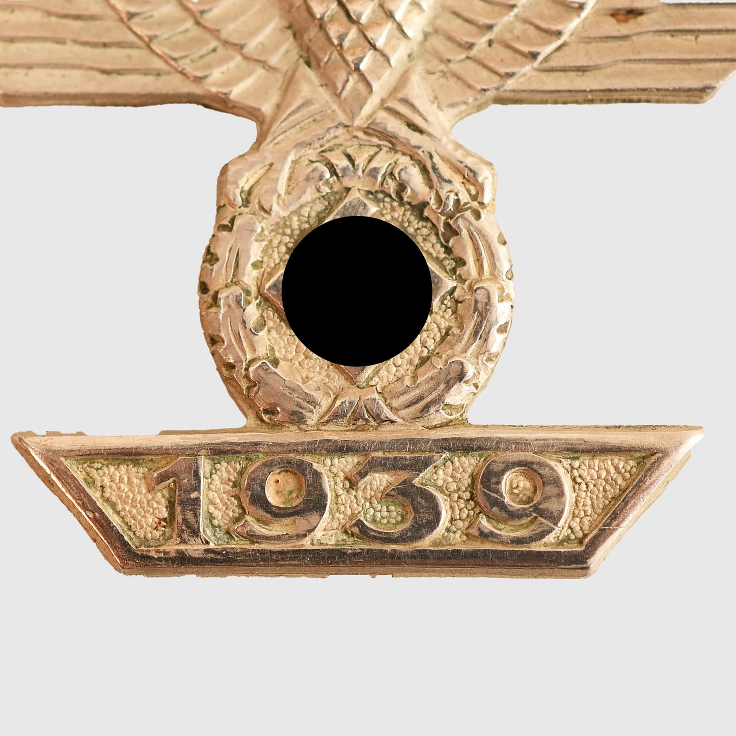 German WWII Iron Cross 1st Class 1939 2nd type bar to the 1914 Iron Cross 1st Class