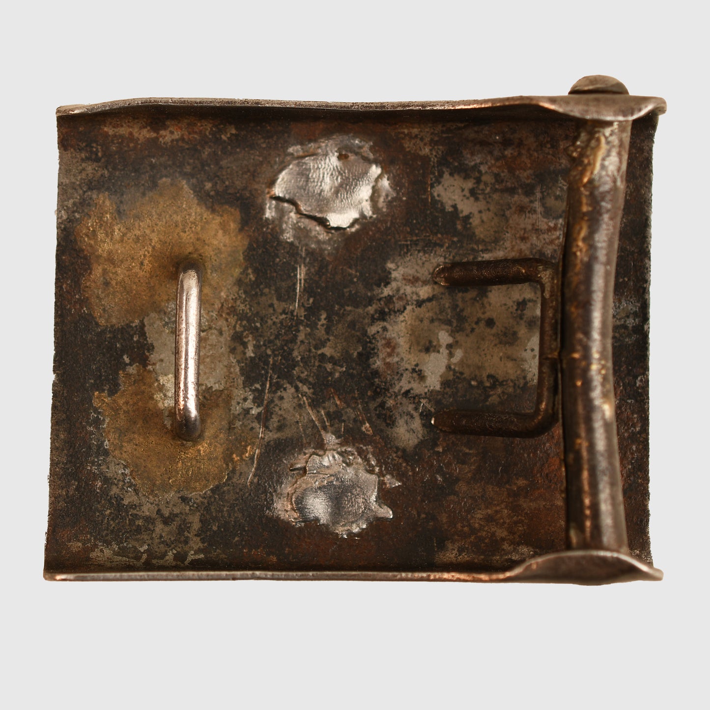 German WWI Mecklenburg Schwerin Enlisted Ranks Steel Belt Buckle