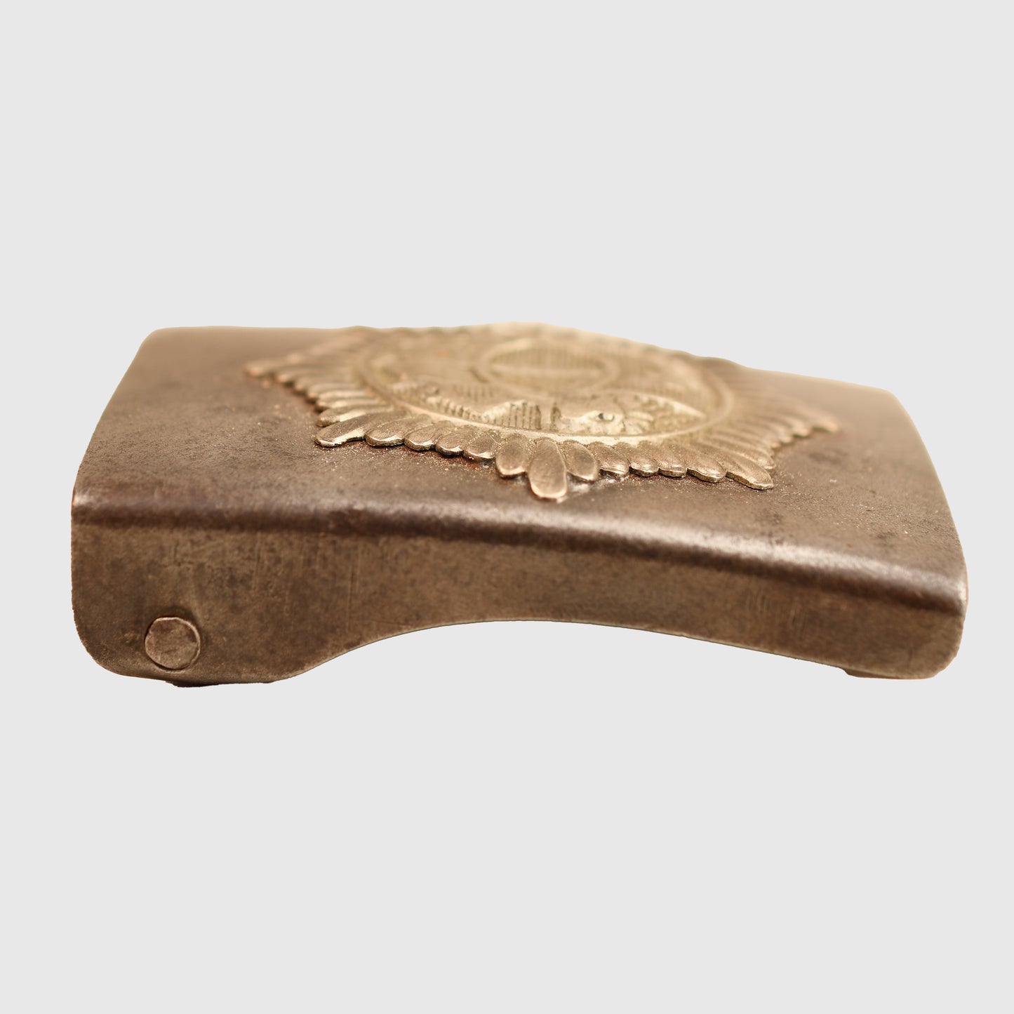 German WWI Mecklenburg Schwerin Enlisted Ranks Steel Belt Buckle