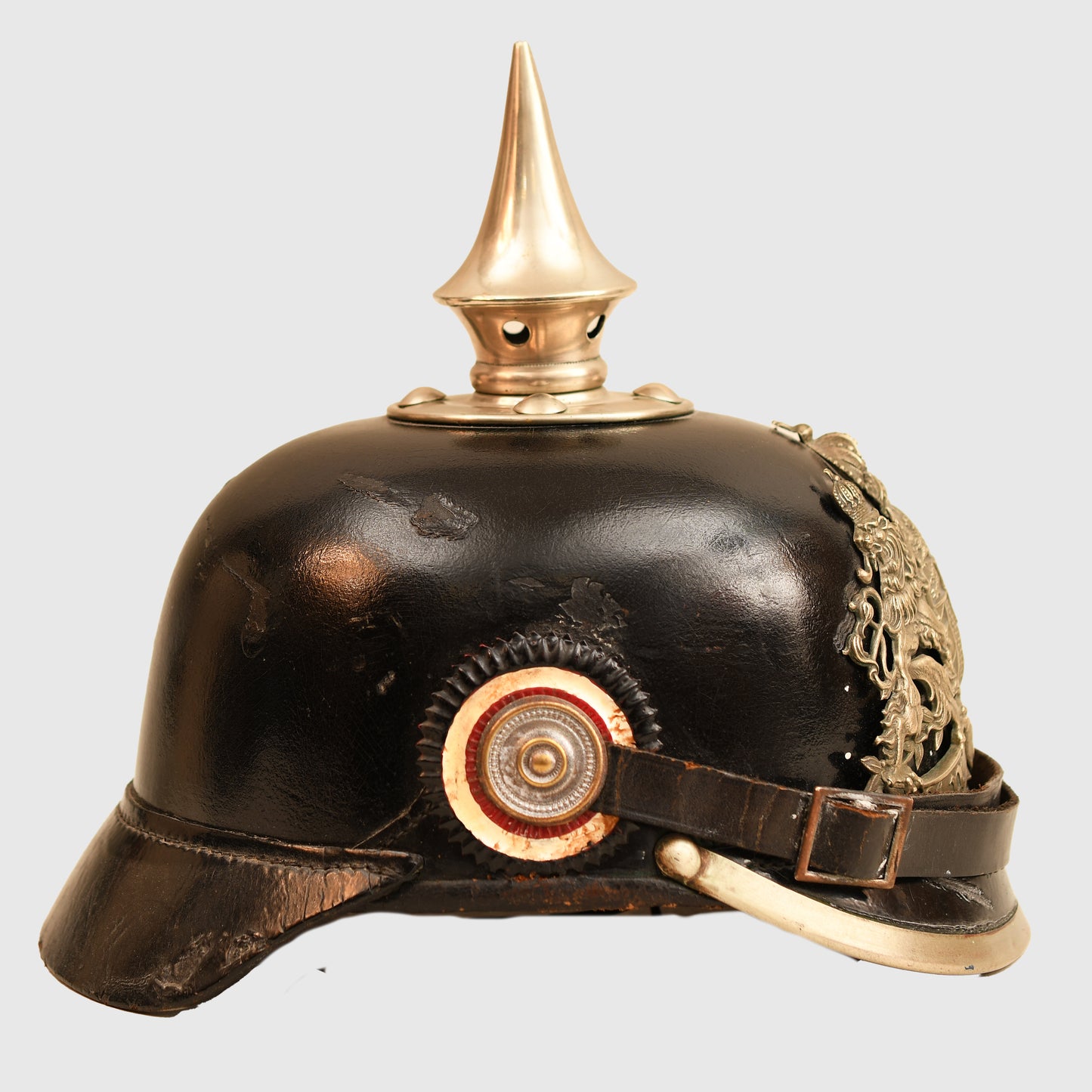 German WWI Bavarian Military Police Helmet