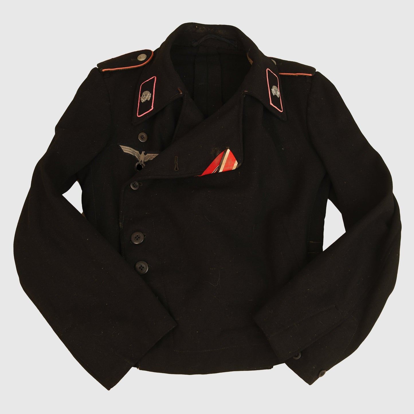 German WWII Army Black Panzer Tunic