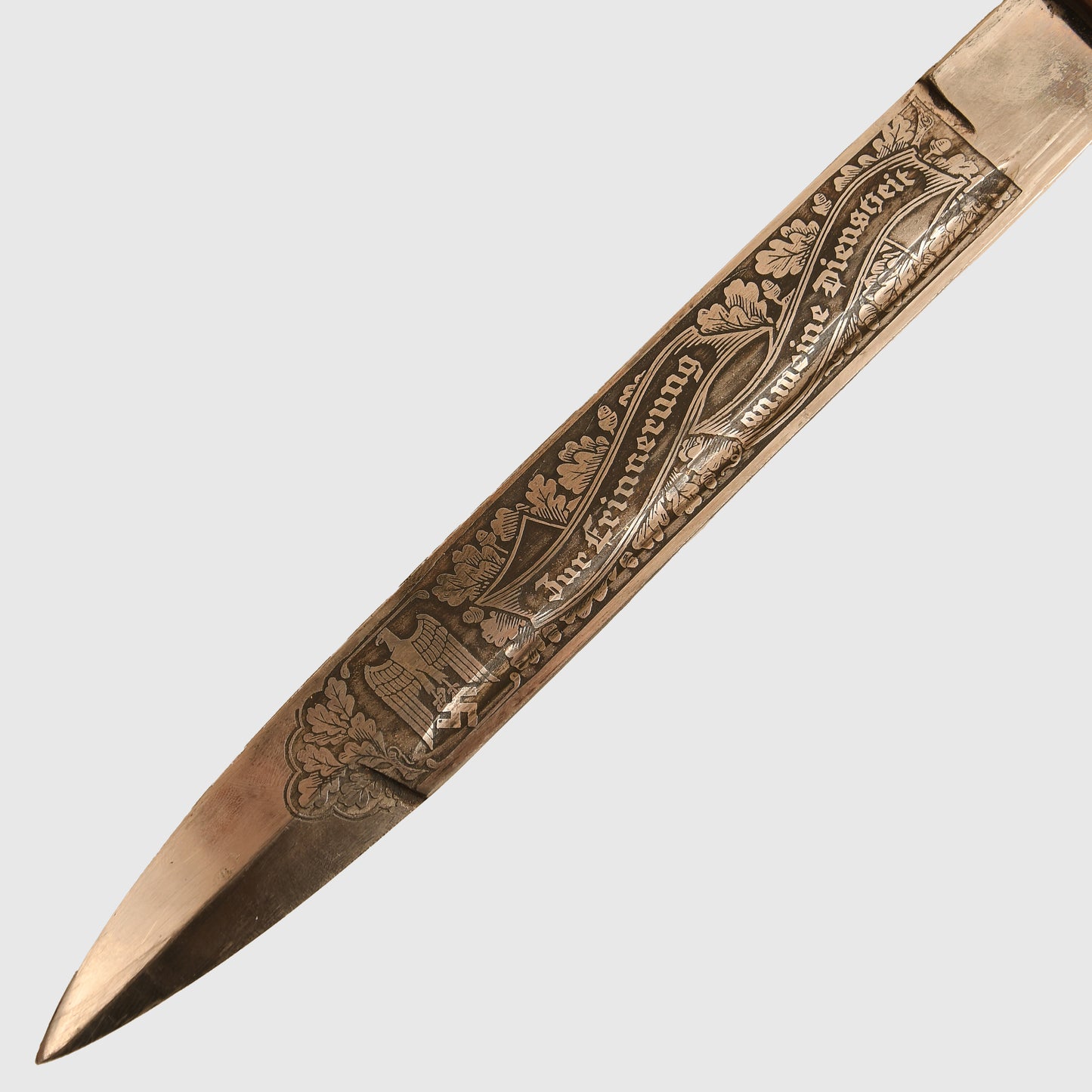 German WWII Etched Parade Display Piece