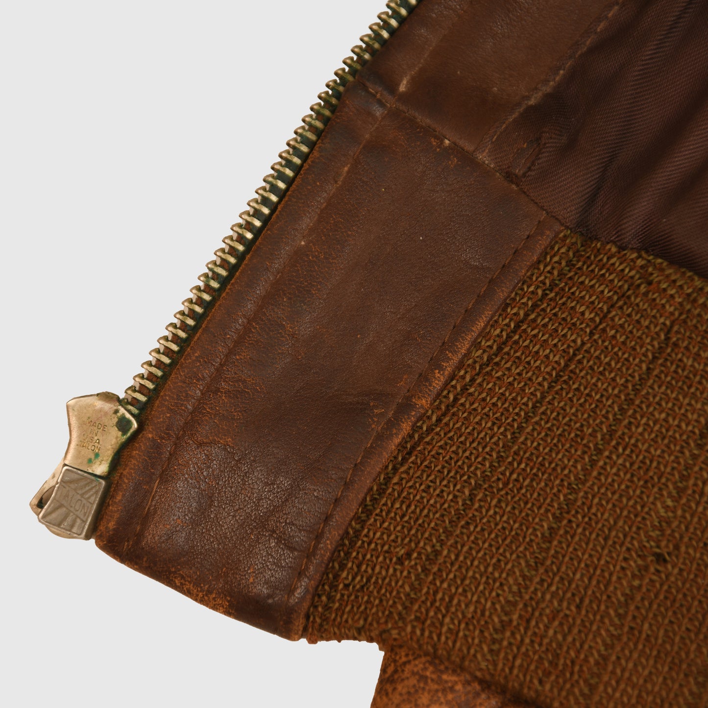US WWII A2 Leather Flight Jacket