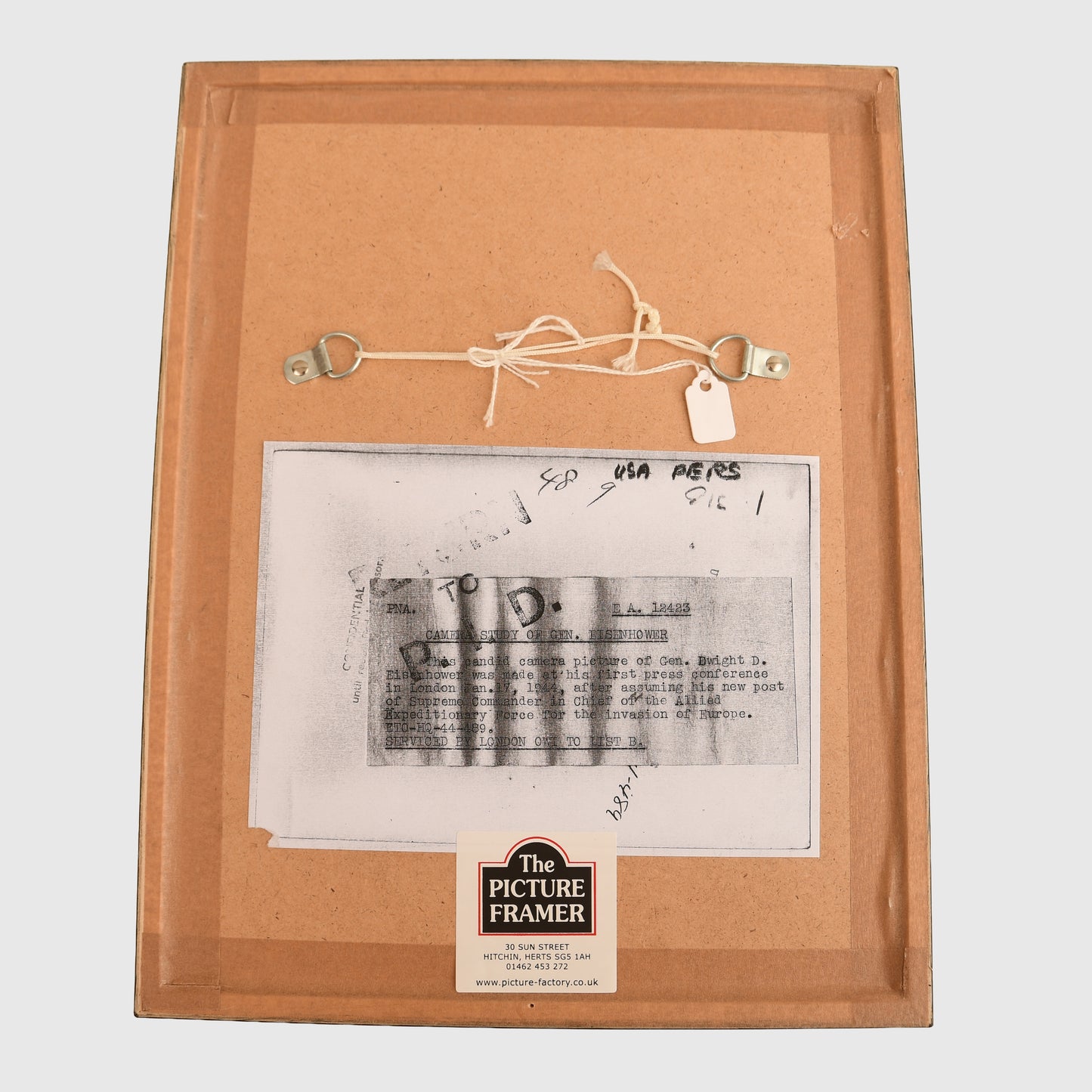 US WWII Dwight D. Eisenhower Signature