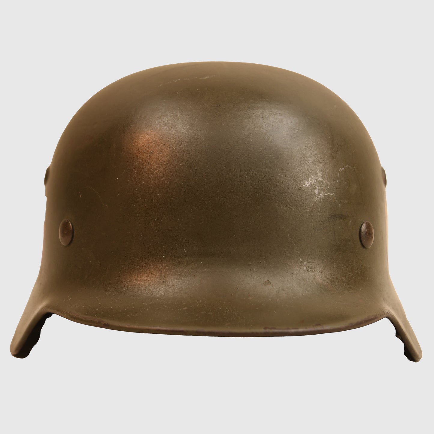 German WWII Army Double Decal M35 Combat Helmet
