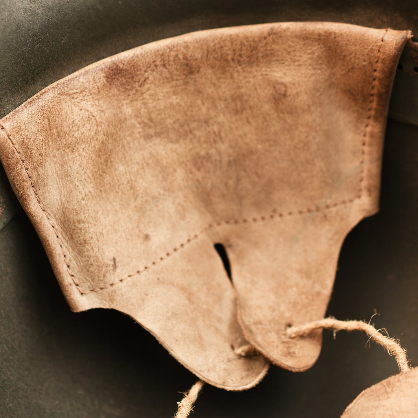 German WWI M18 Ear Cut-Out Helmet