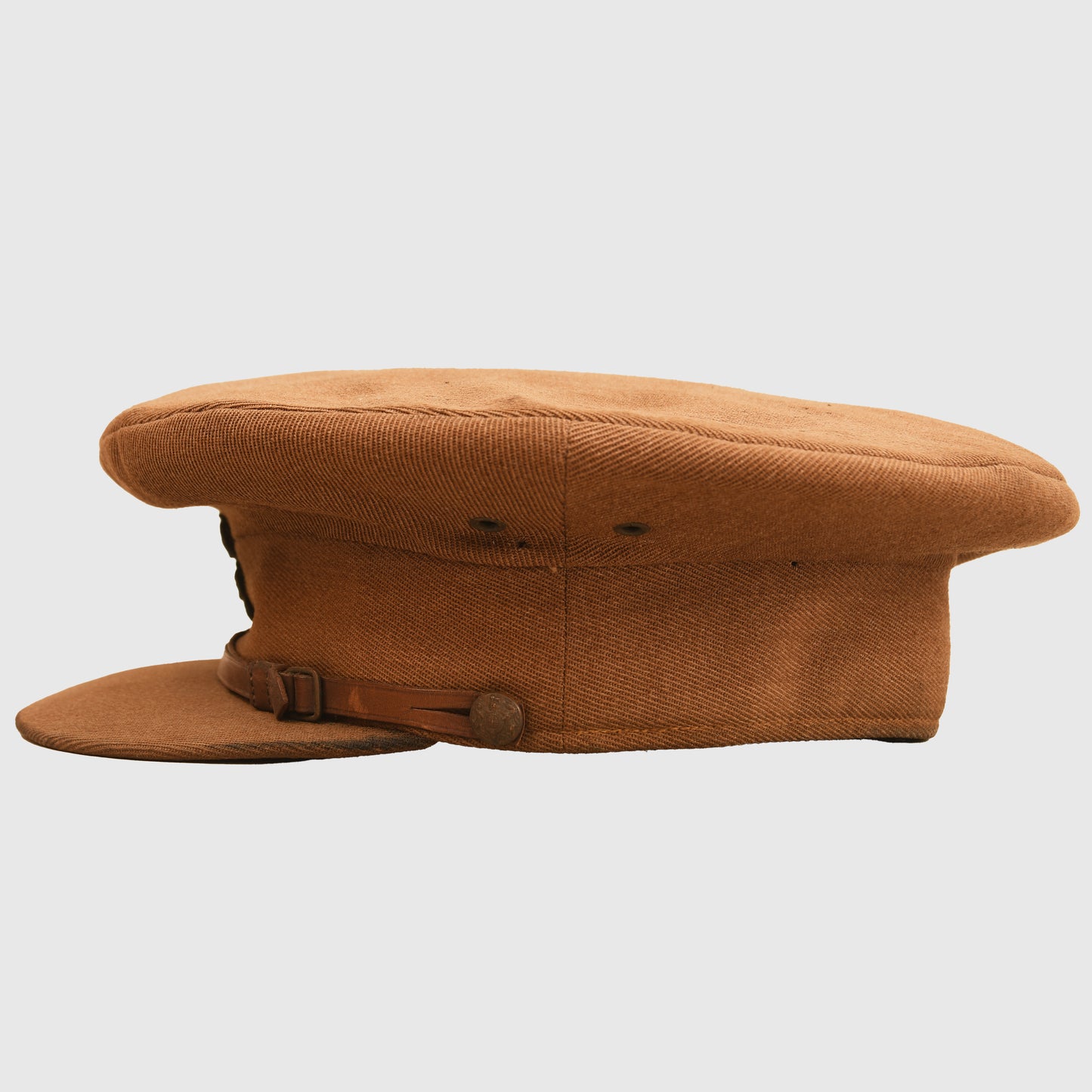 British WWI Yorkshire Hussars Officers Visor Cap