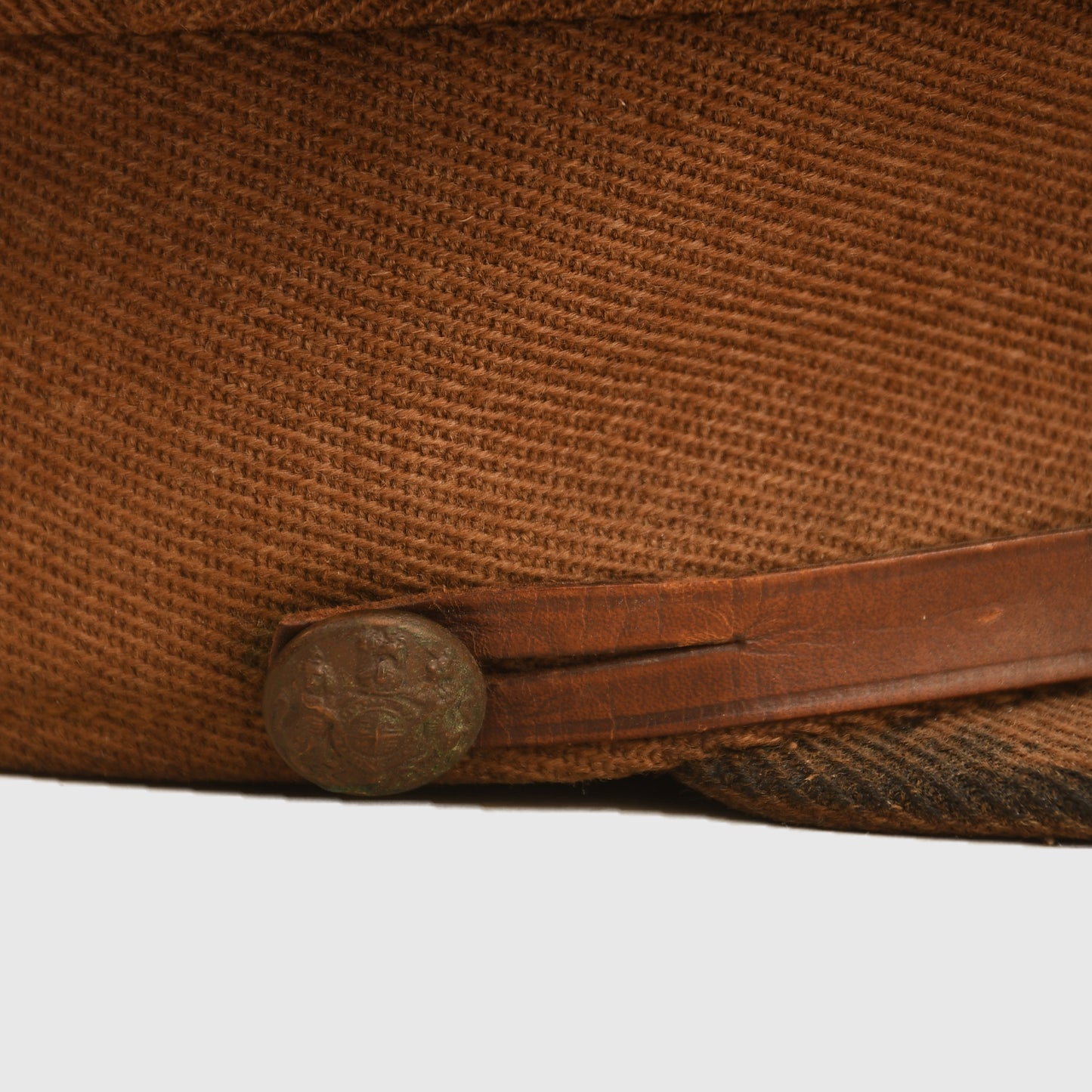 British WWI Yorkshire Hussars Officers Visor Cap