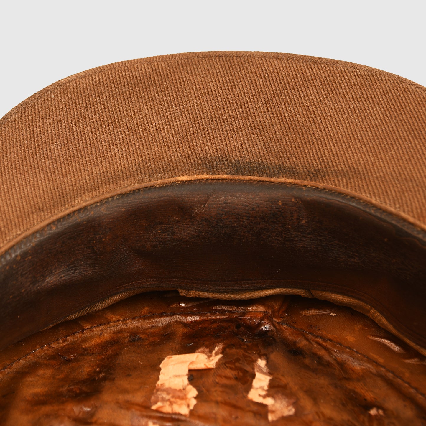 British WWI Yorkshire Hussars Officers Visor Cap
