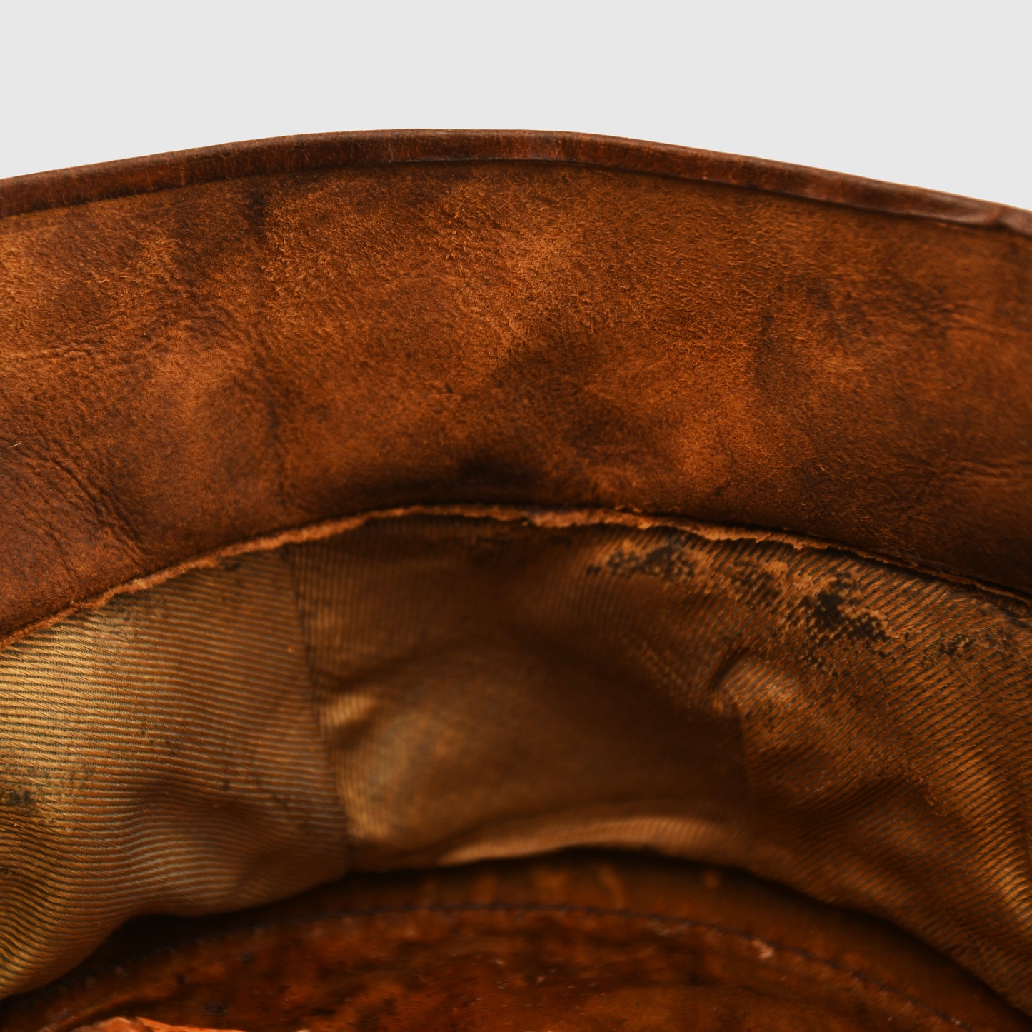 British WWI Yorkshire Hussars Officers Visor Cap