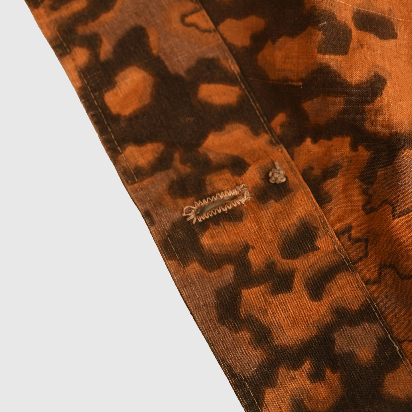 German WWII Waffen SS RB Numbered Oak Leaf Zeltbahn