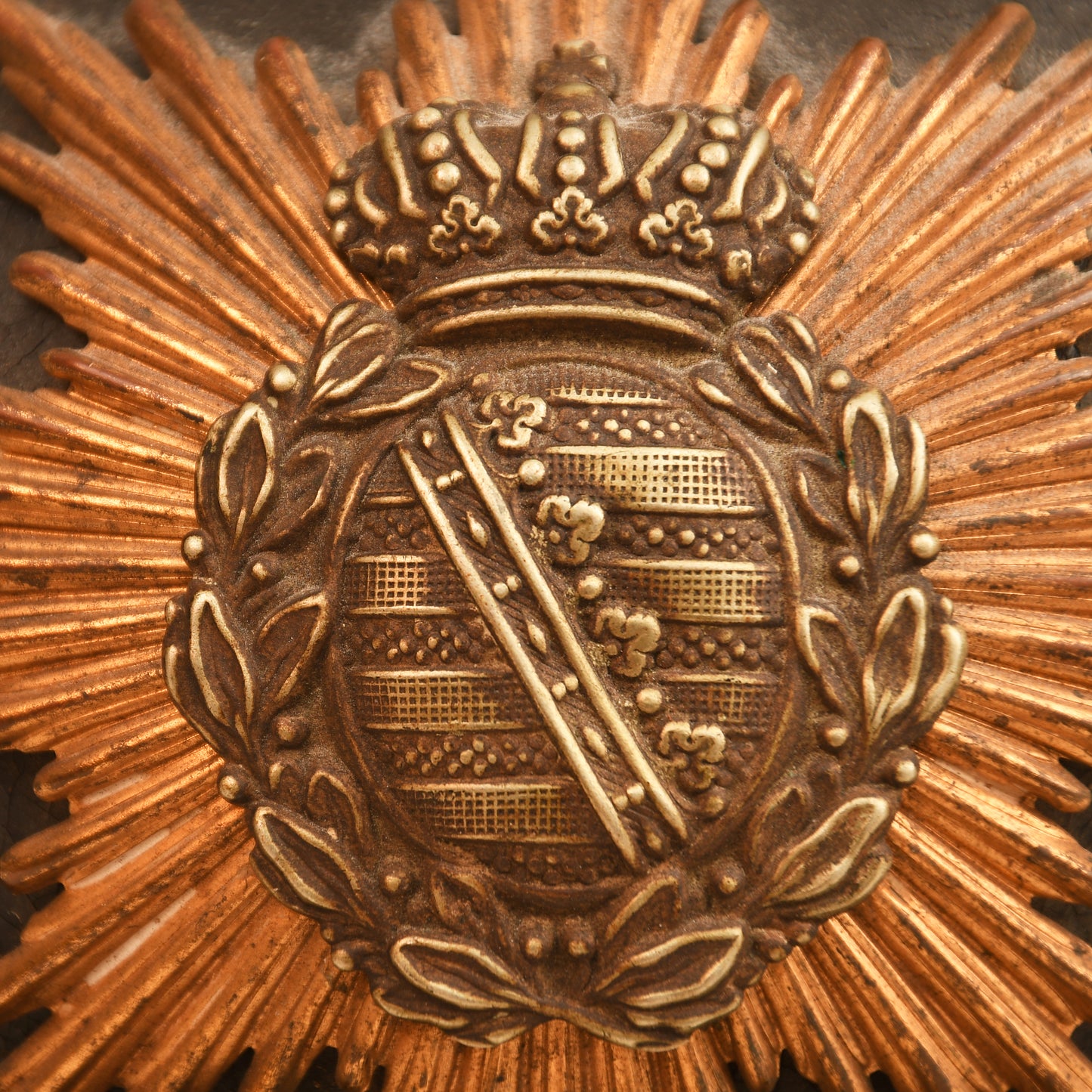 German WWI Saxon Enlisted Ranks Pickelhaube