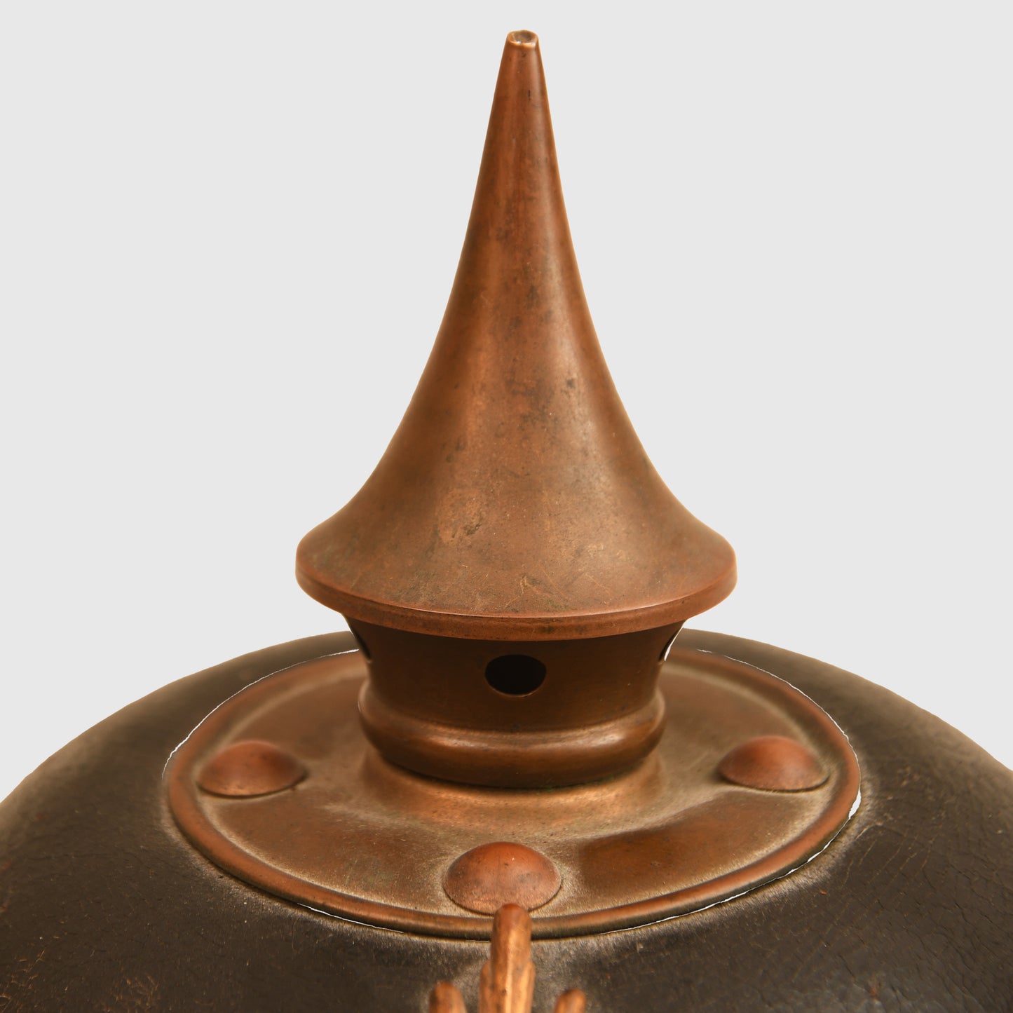 German WWI Saxon Enlisted Ranks Pickelhaube