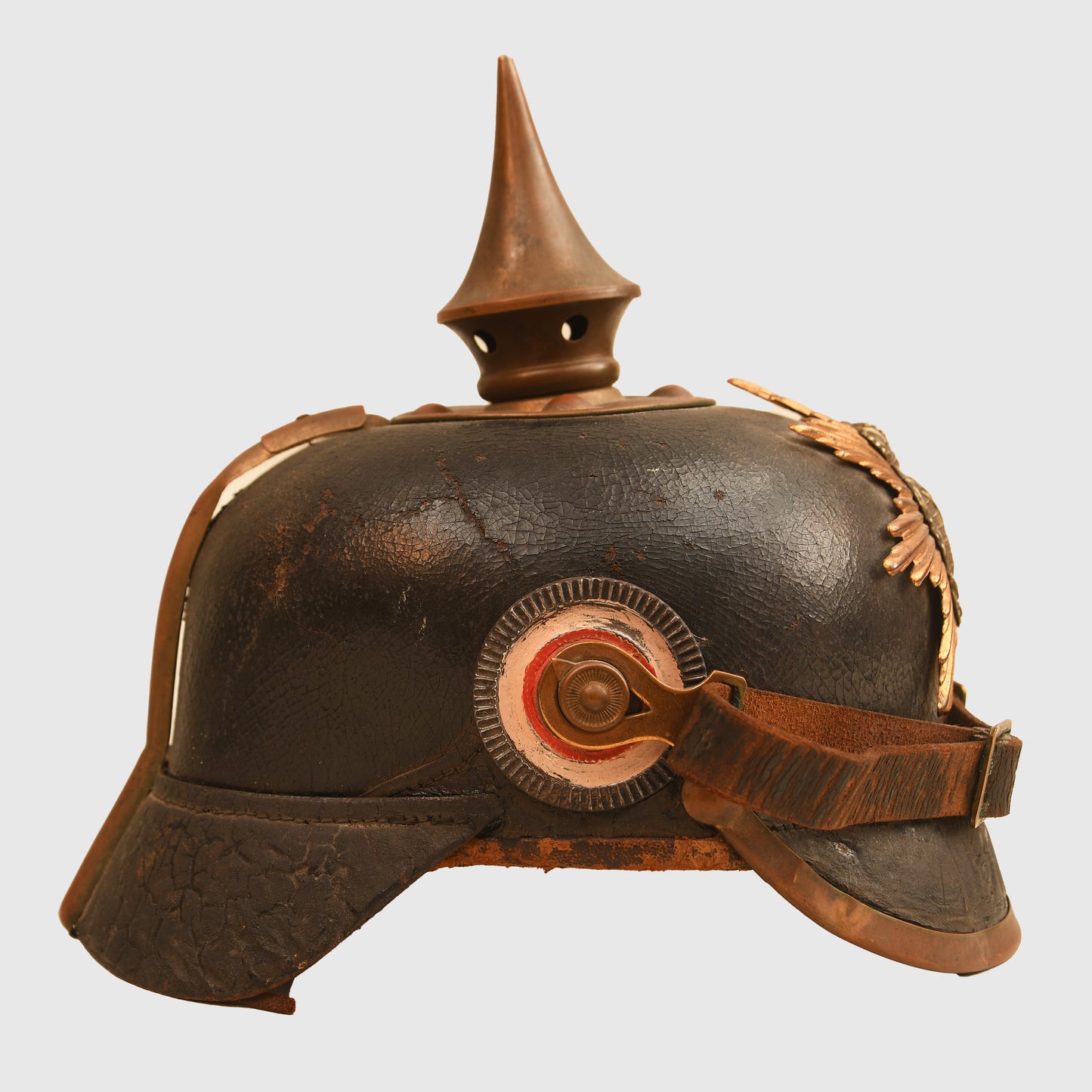 German WWI Saxon Enlisted Ranks Pickelhaube