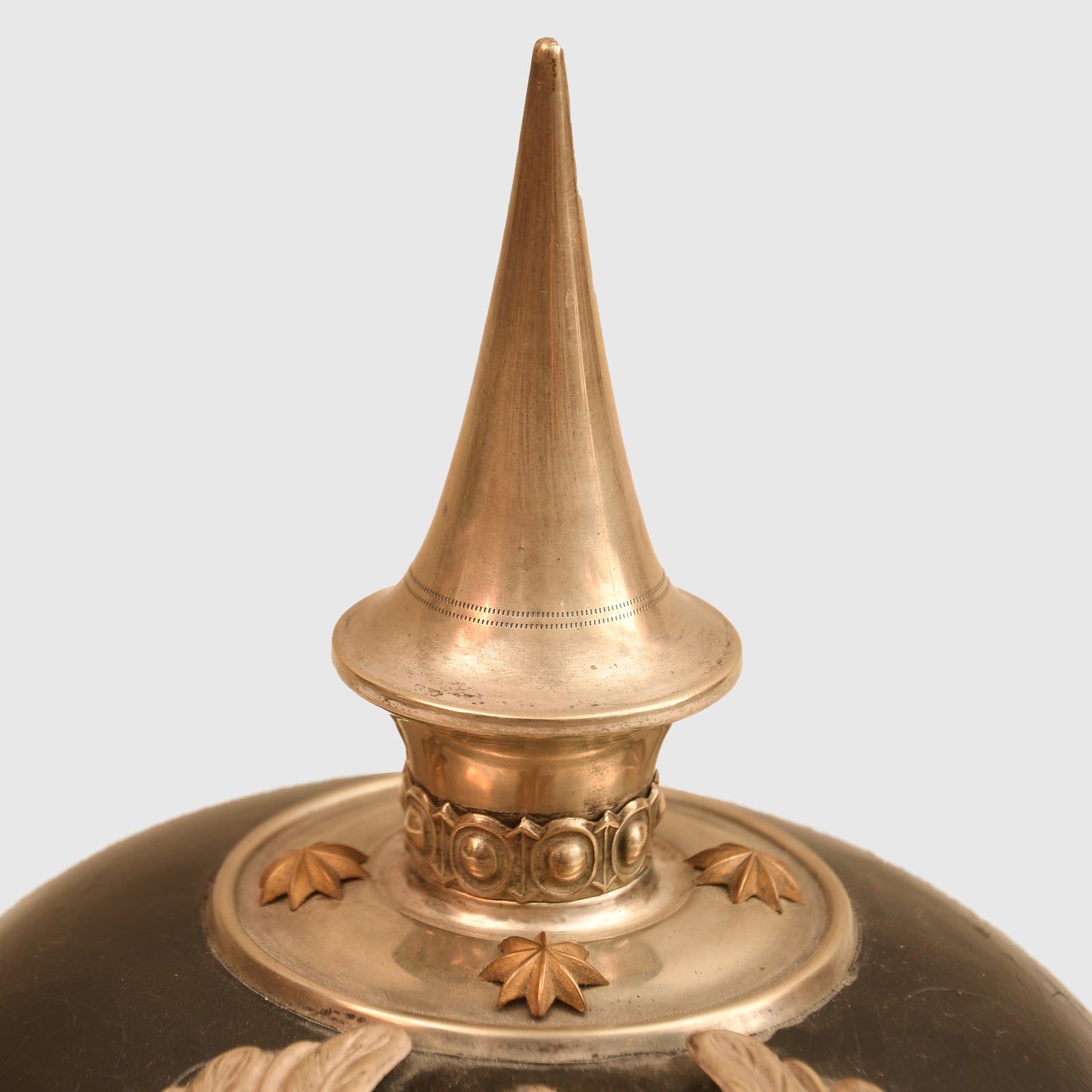 German WWI Prussian Pioneer Battalion Officers Pickelhaube