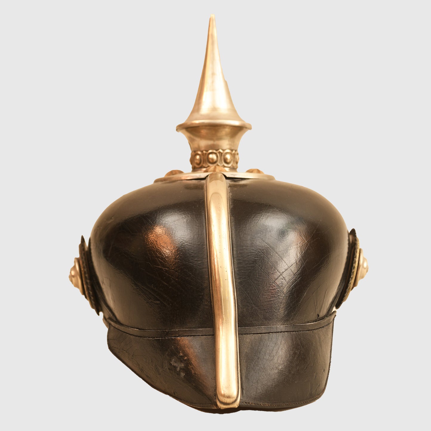 German WWI Prussian Pioneer Battalion Officers Pickelhaube