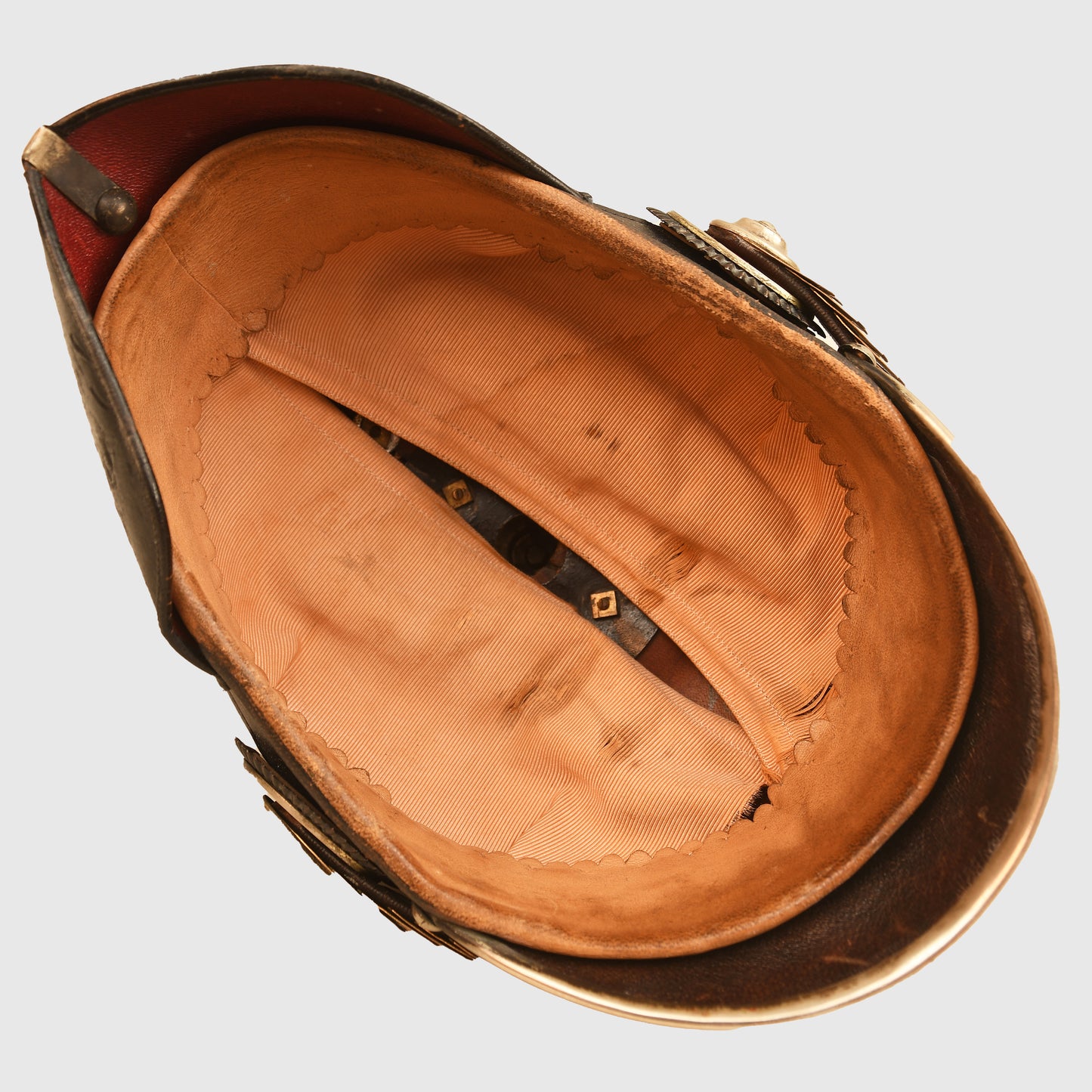 German WWI Prussian Pioneer Battalion Officers Pickelhaube