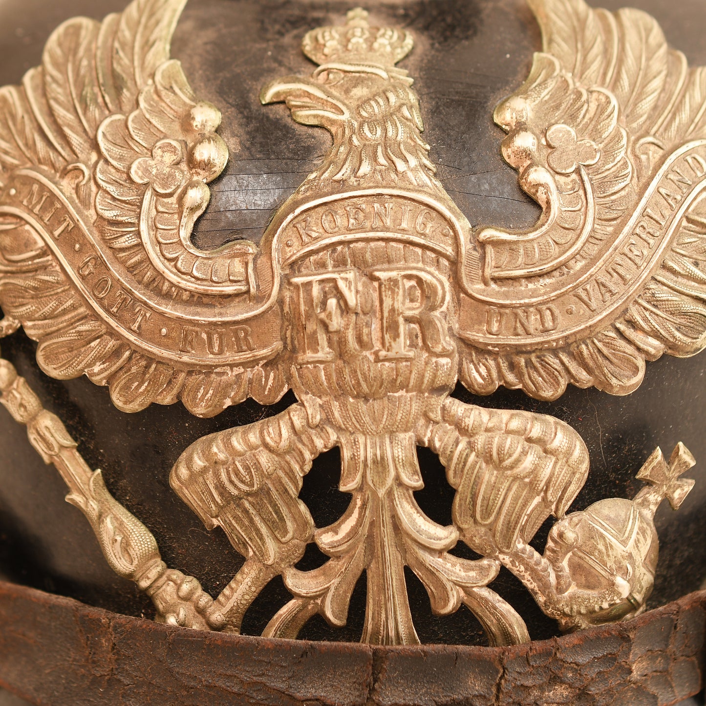 German WWI Pioneer Battalion 24 Pickelhaube