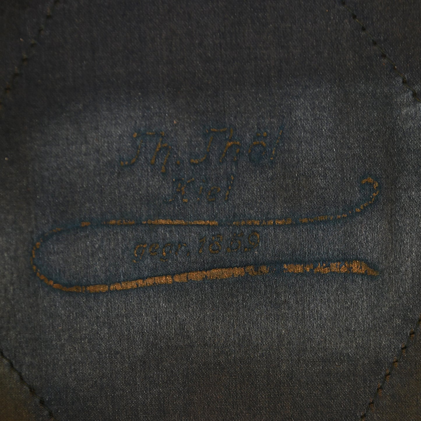 German WWII Kriegsmarine Junior Officer’s Visor Cap