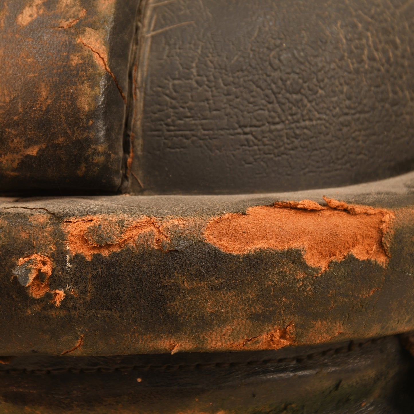 German WWI Aviators Leather Flying Helmet and Photograph