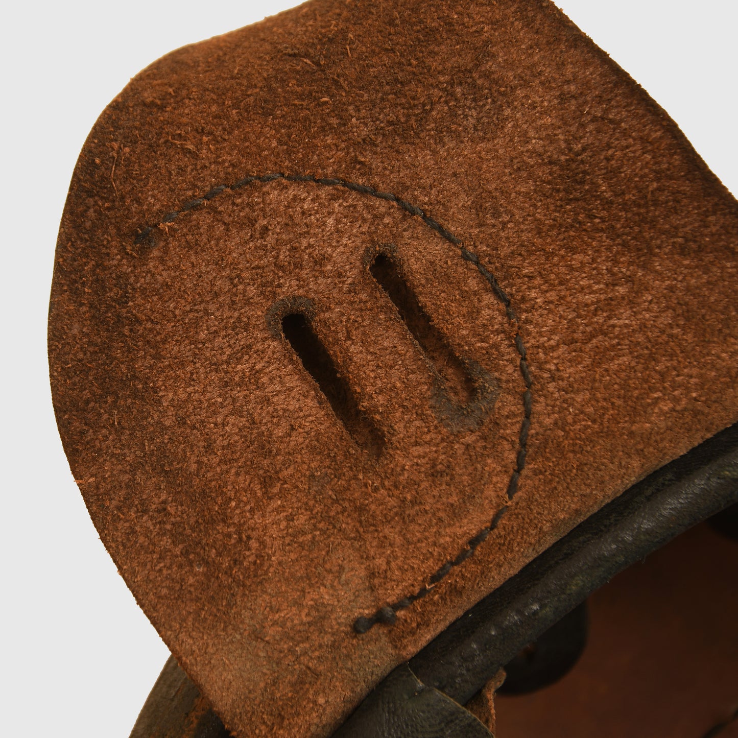 German WWI Aviators Leather Flying Helmet and Photograph