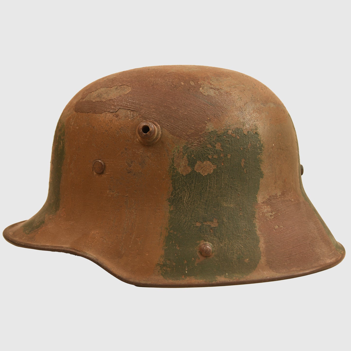 German WWI M17 Camouflage Trench Helmet