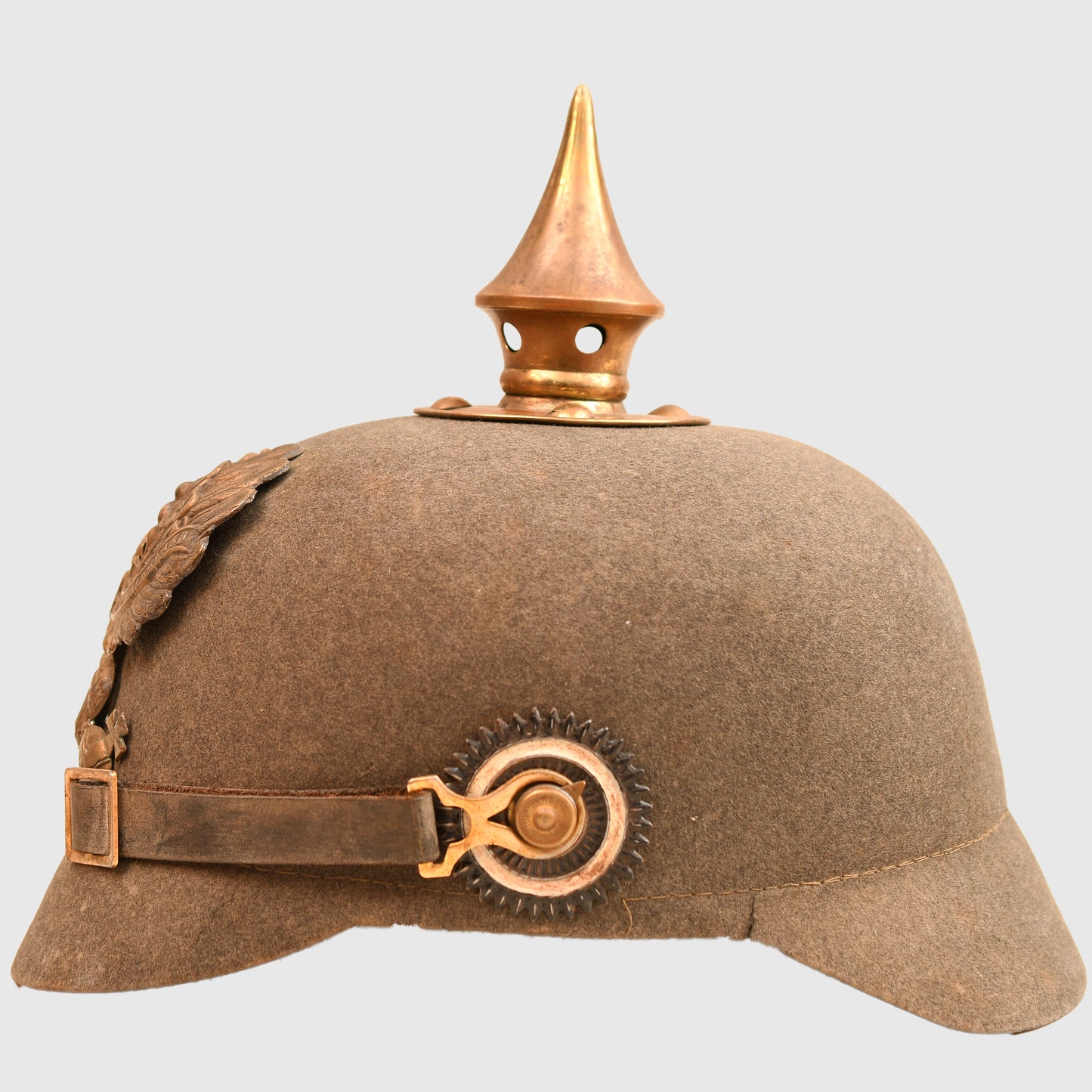 German WWI Prussian Felt Pickelhaube