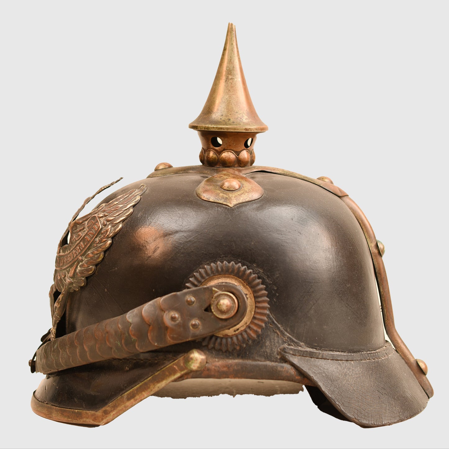 German WWI Prussian 1860/1870 Model Enlisted Ranks Dragoon Helmet