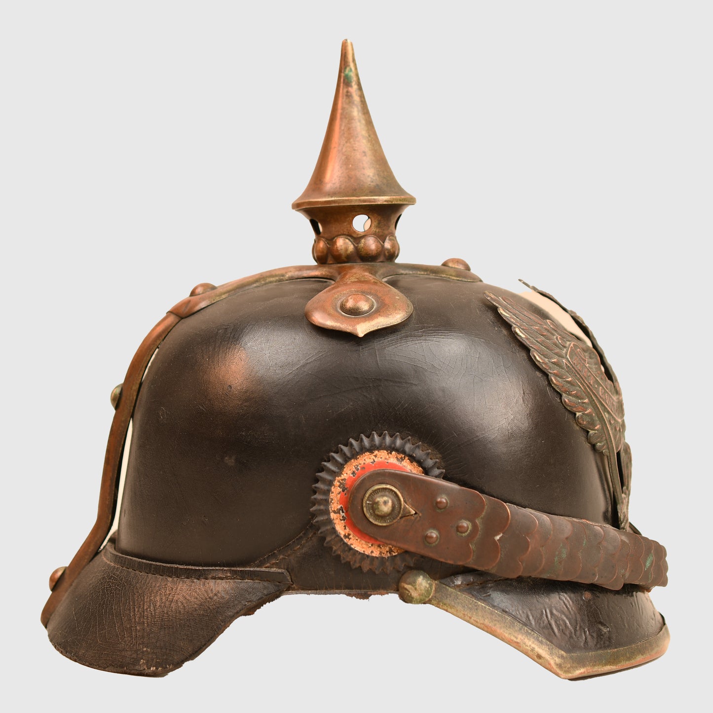 German WWI Prussian 1860/1870 Model Enlisted Ranks Dragoon Helmet